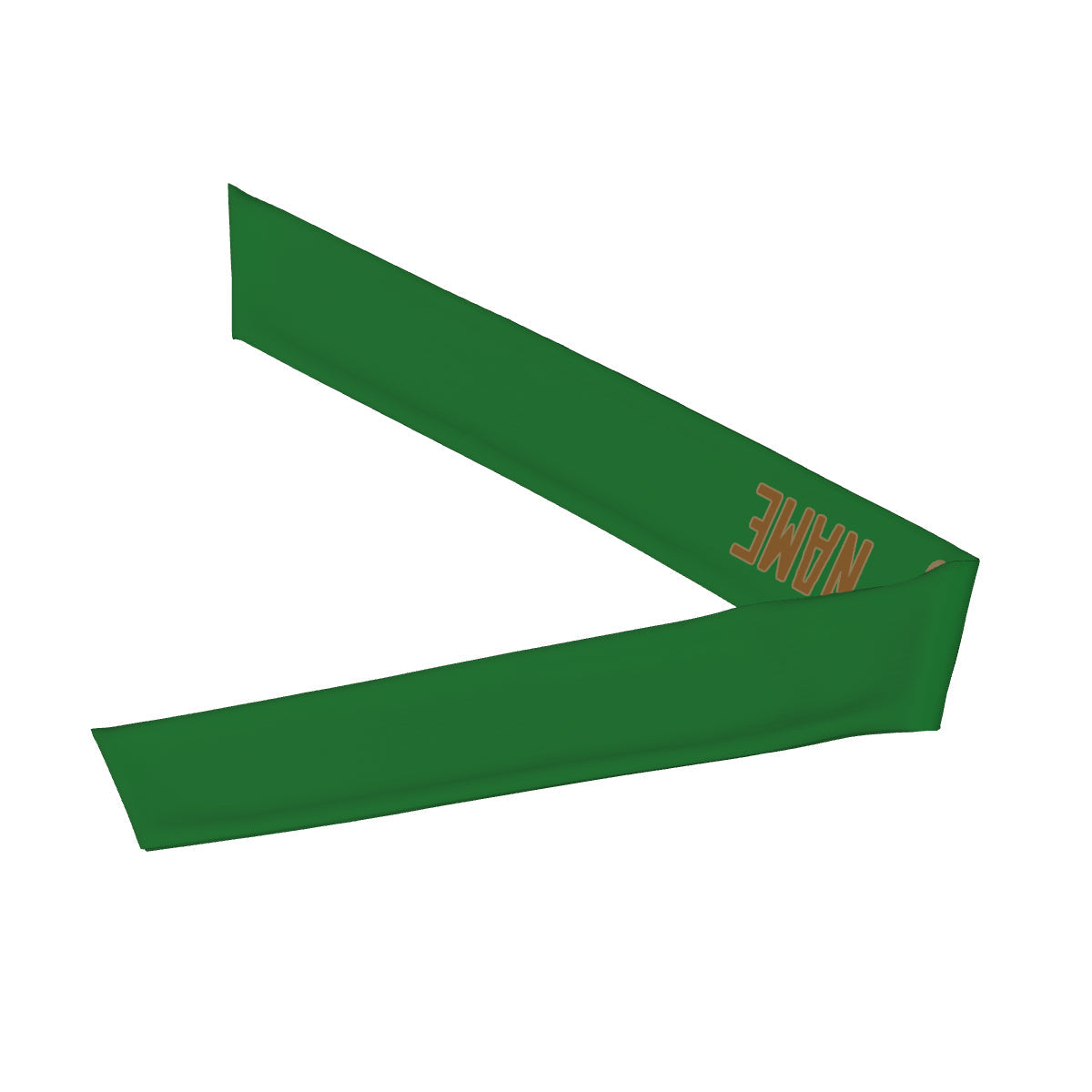 Custom Emerald Green Khaki Headband