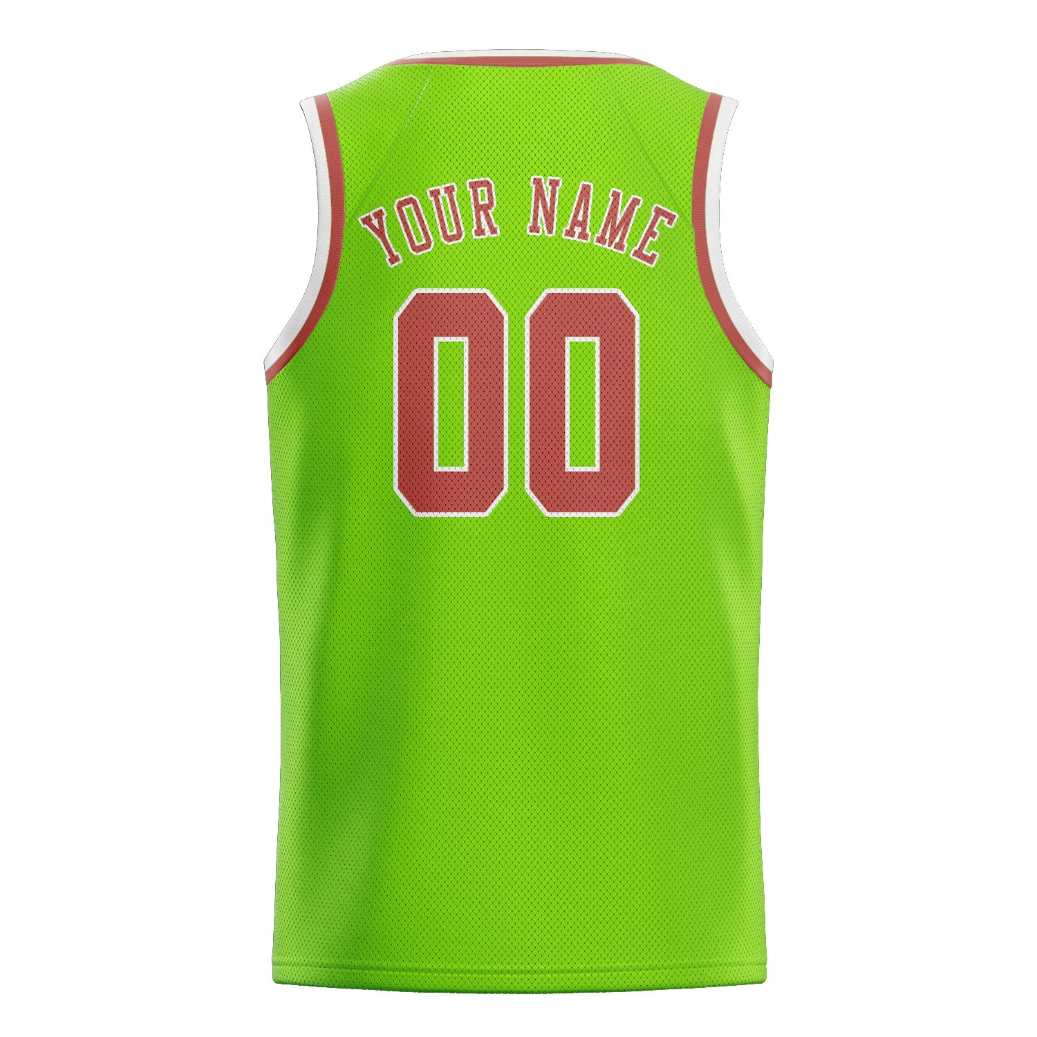 Custom Emerald Green Copper Rose Basketball Jersey