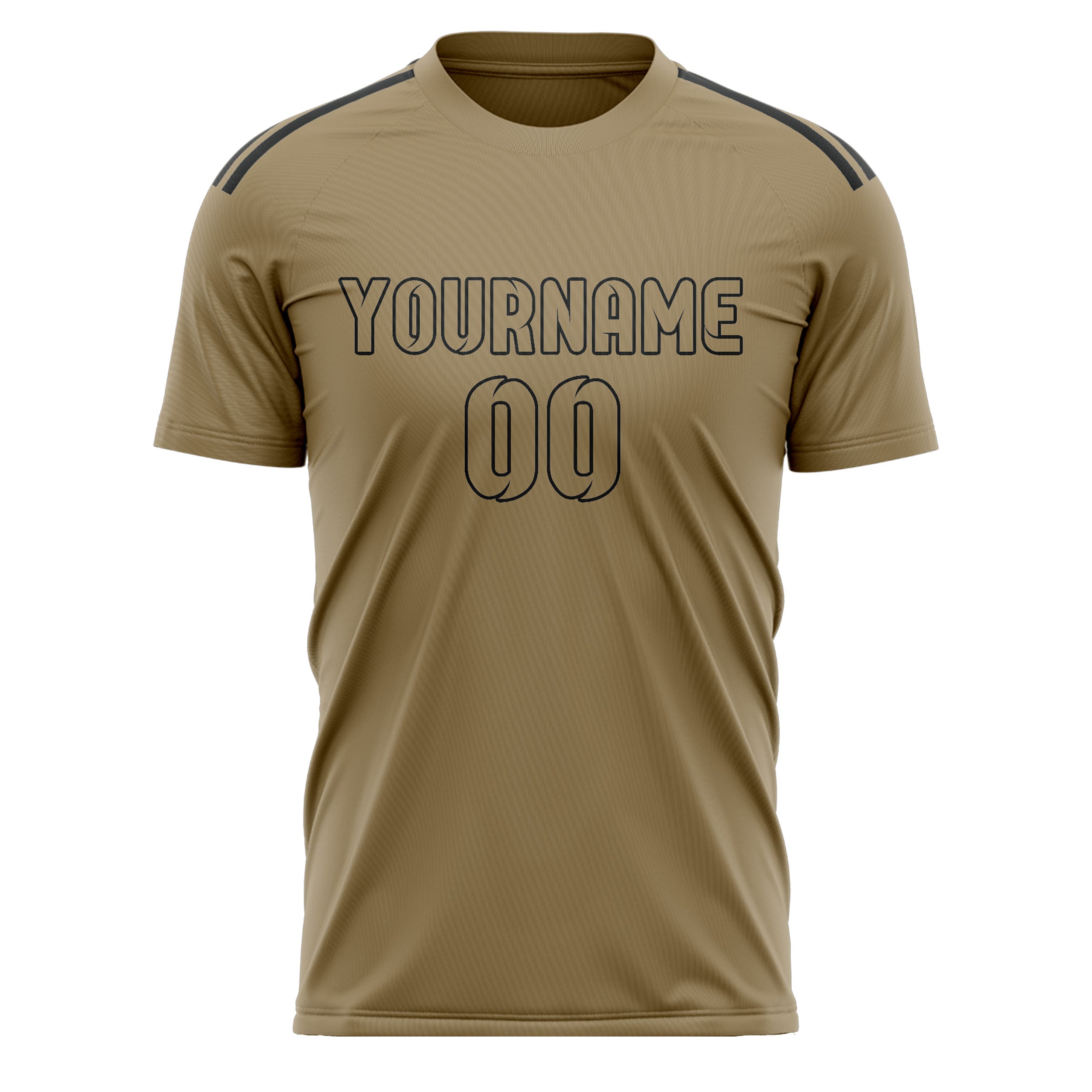 Custom Light Khaki Light Khaki Soccer Jersey