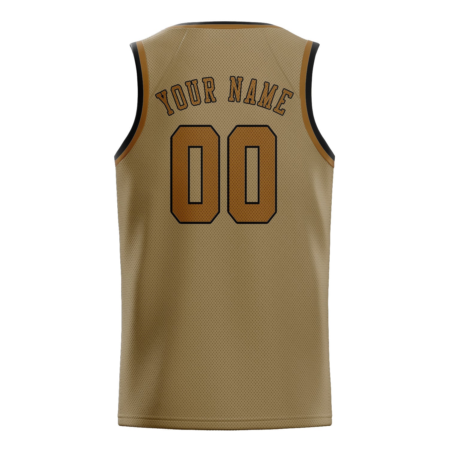 Custom Light Khaki Khaki Basketball Jersey
