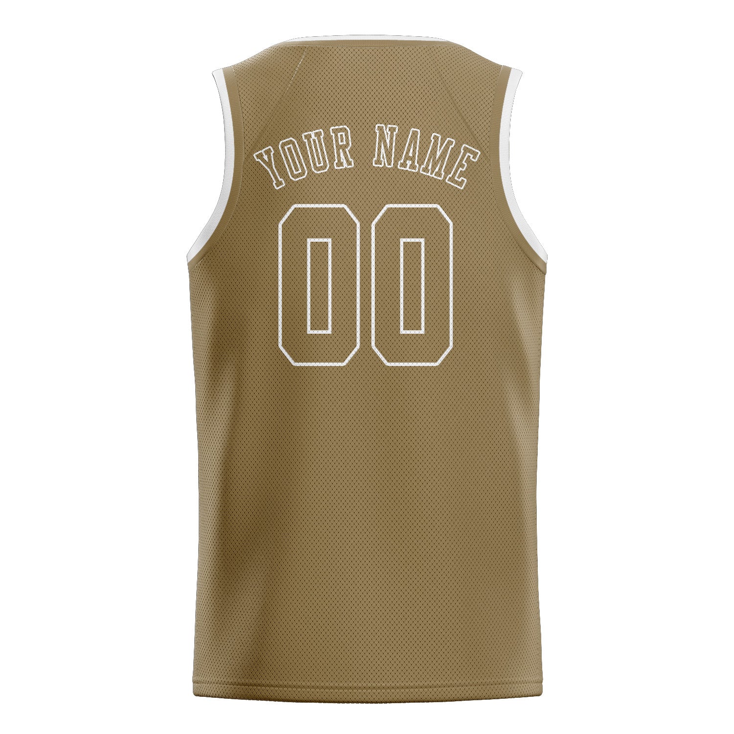 Custom Light Khaki Light Khaki Basketball Jersey