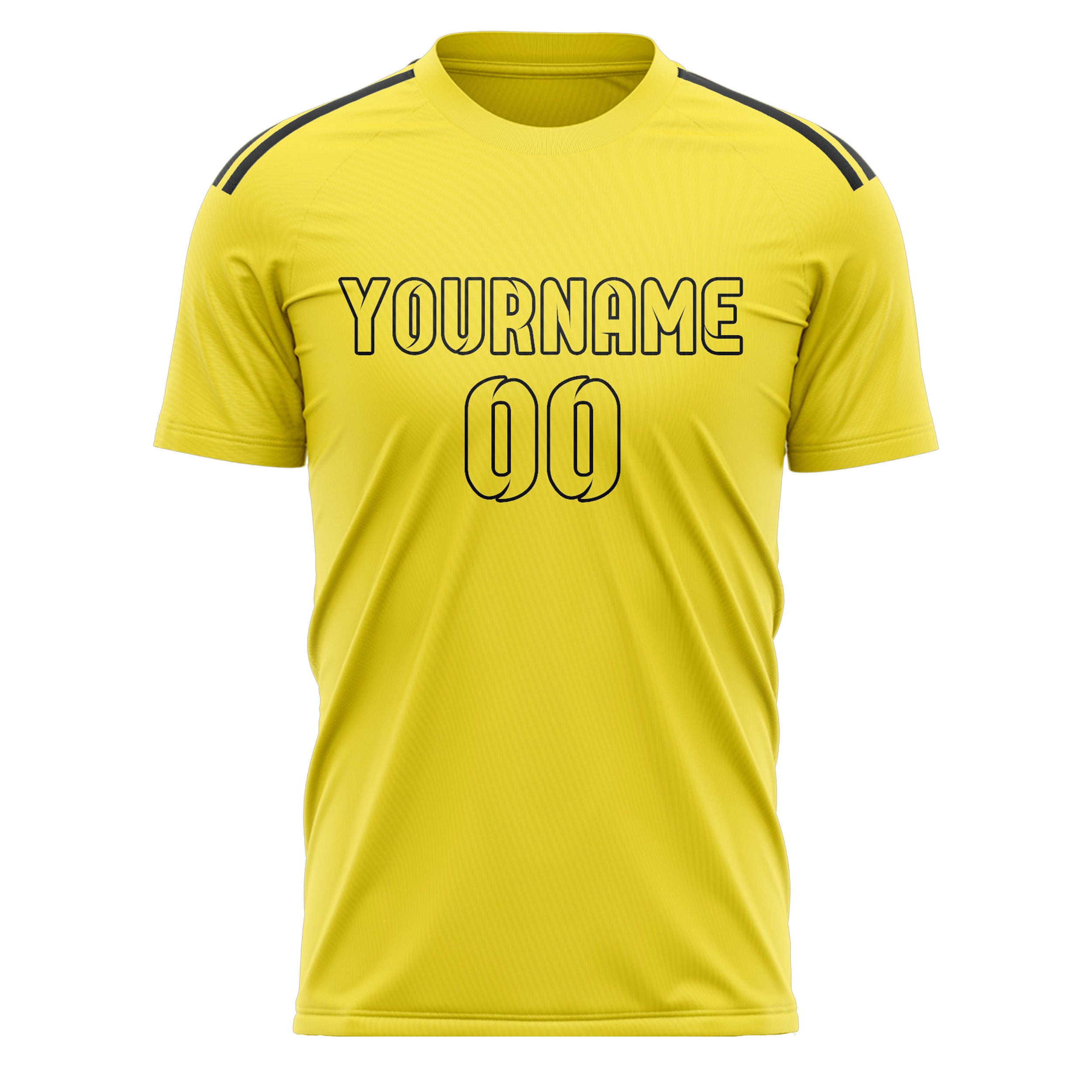 Custom Light Yellow Light Yellow Soccer Jersey