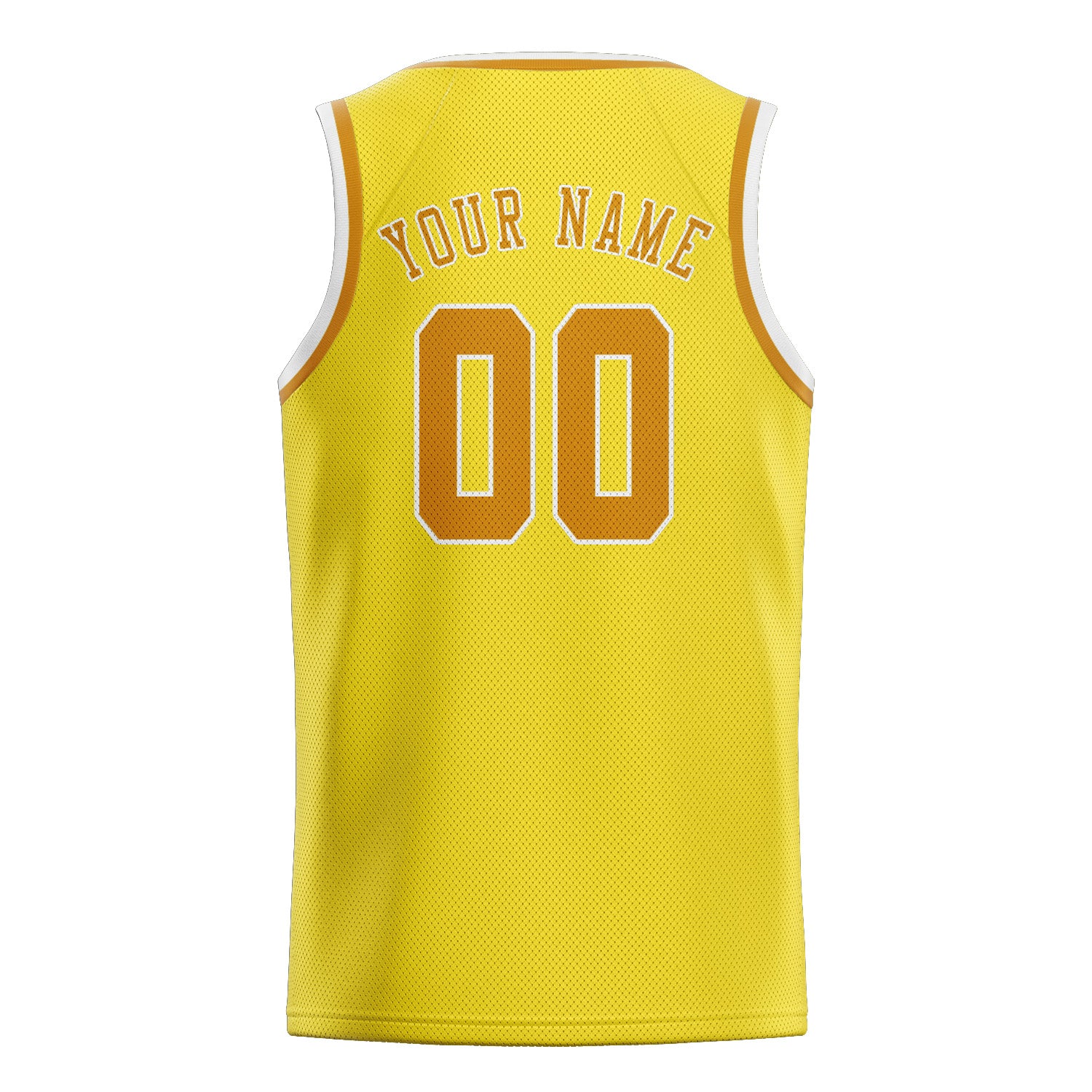 Custom Light Yellow Yellow Basketball Jersey