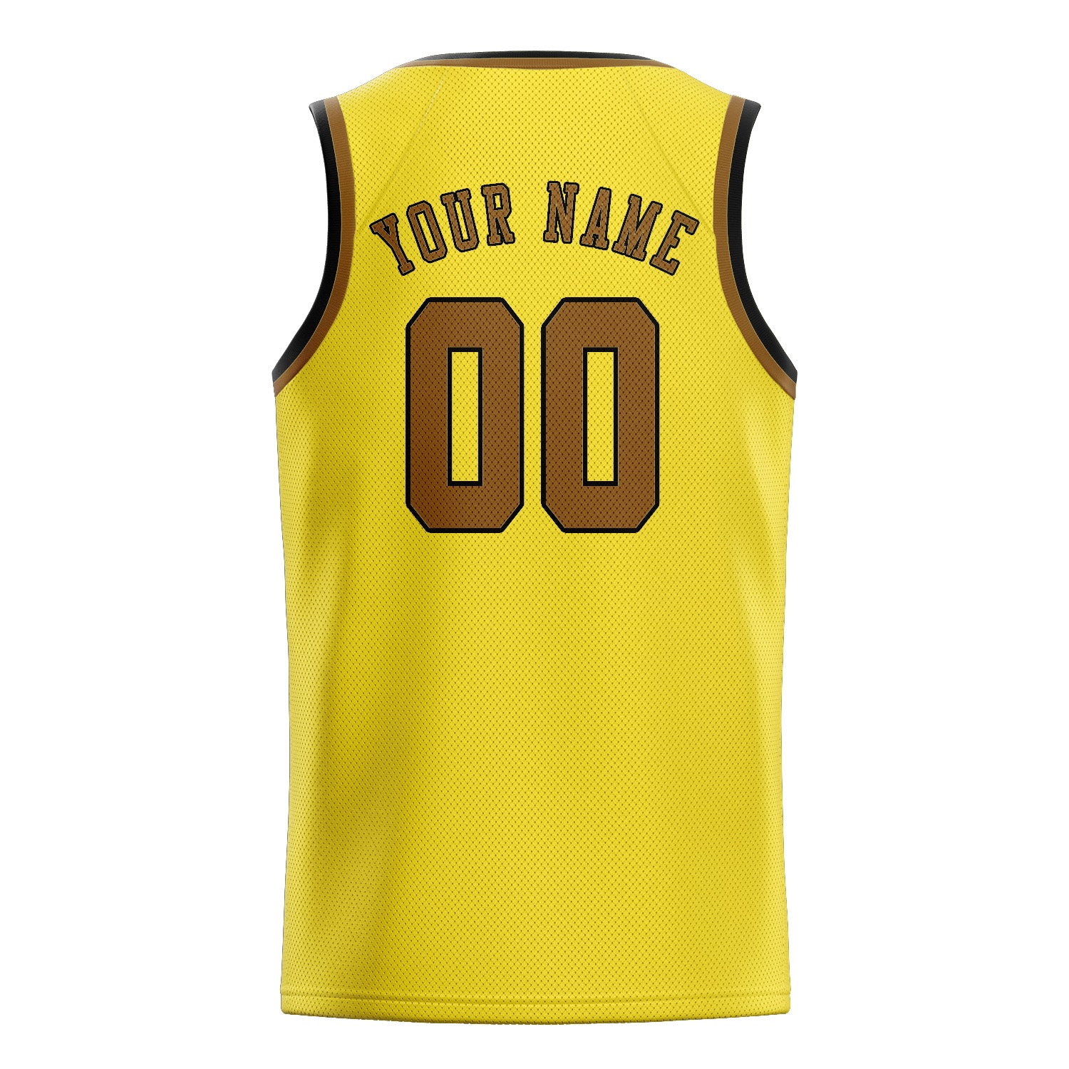 Custom Light Yellow Khaki Basketball Jersey