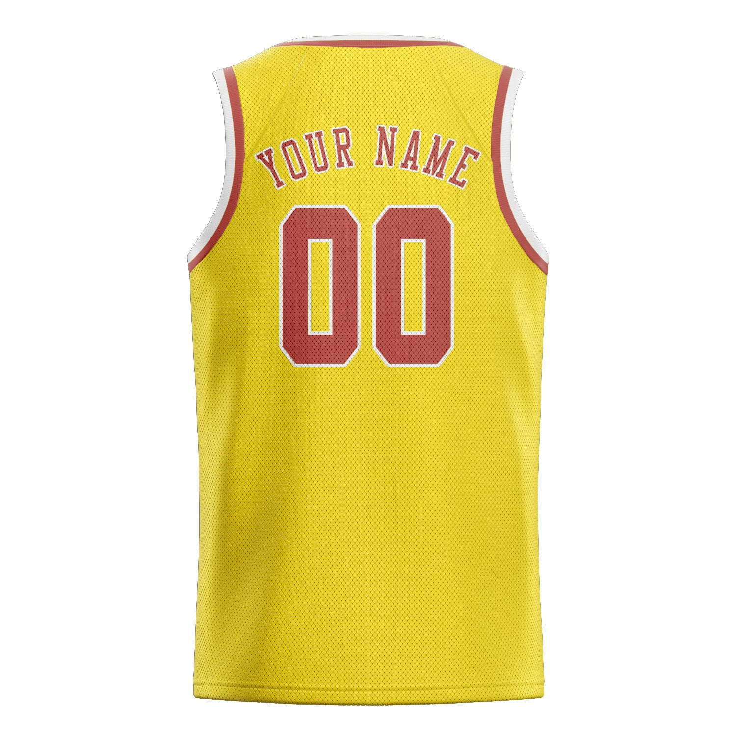 Custom Light Yellow Copper Rose Basketball Jersey