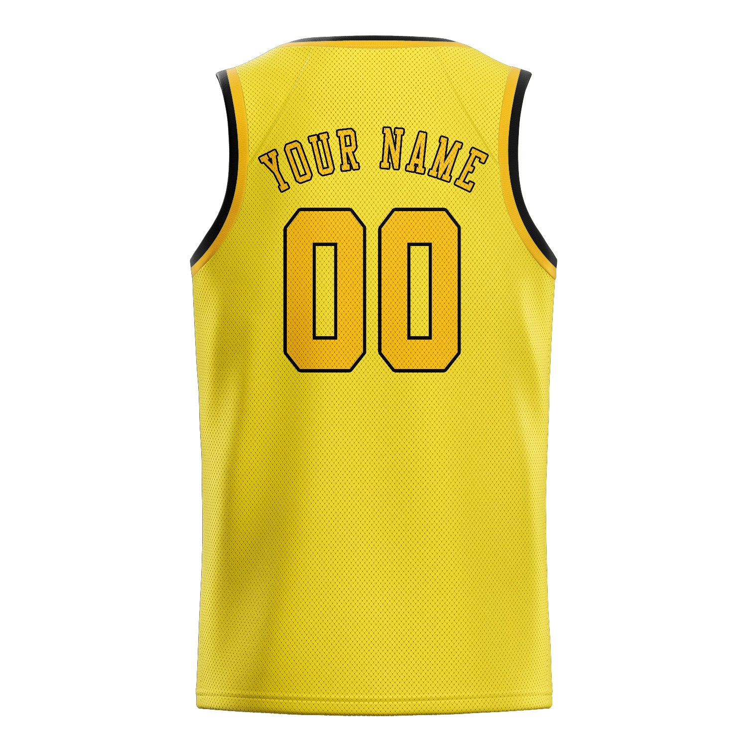 Custom Light Yellow Gold Basketball Jersey