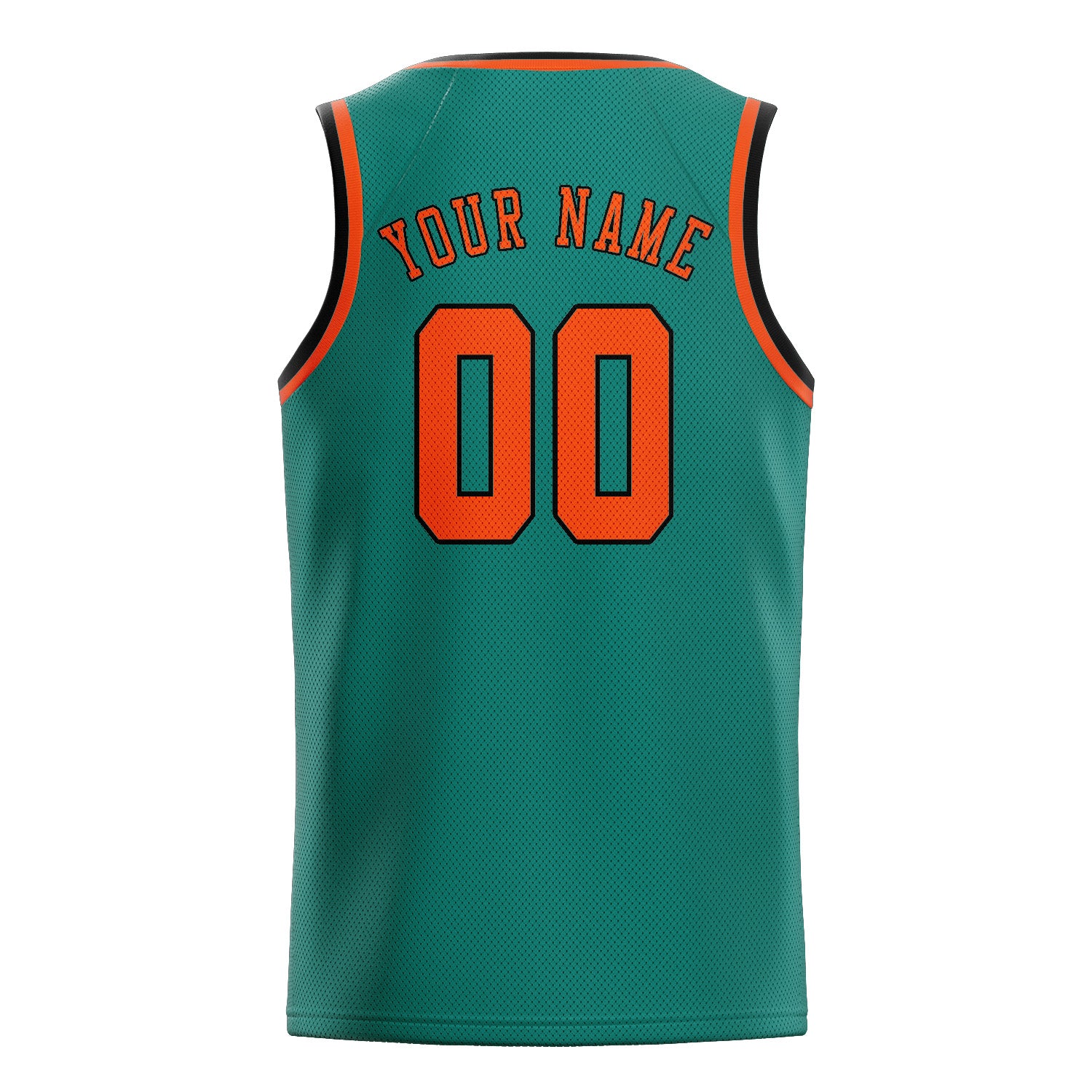 Custom Blue Green Orange Red Basketball Jersey