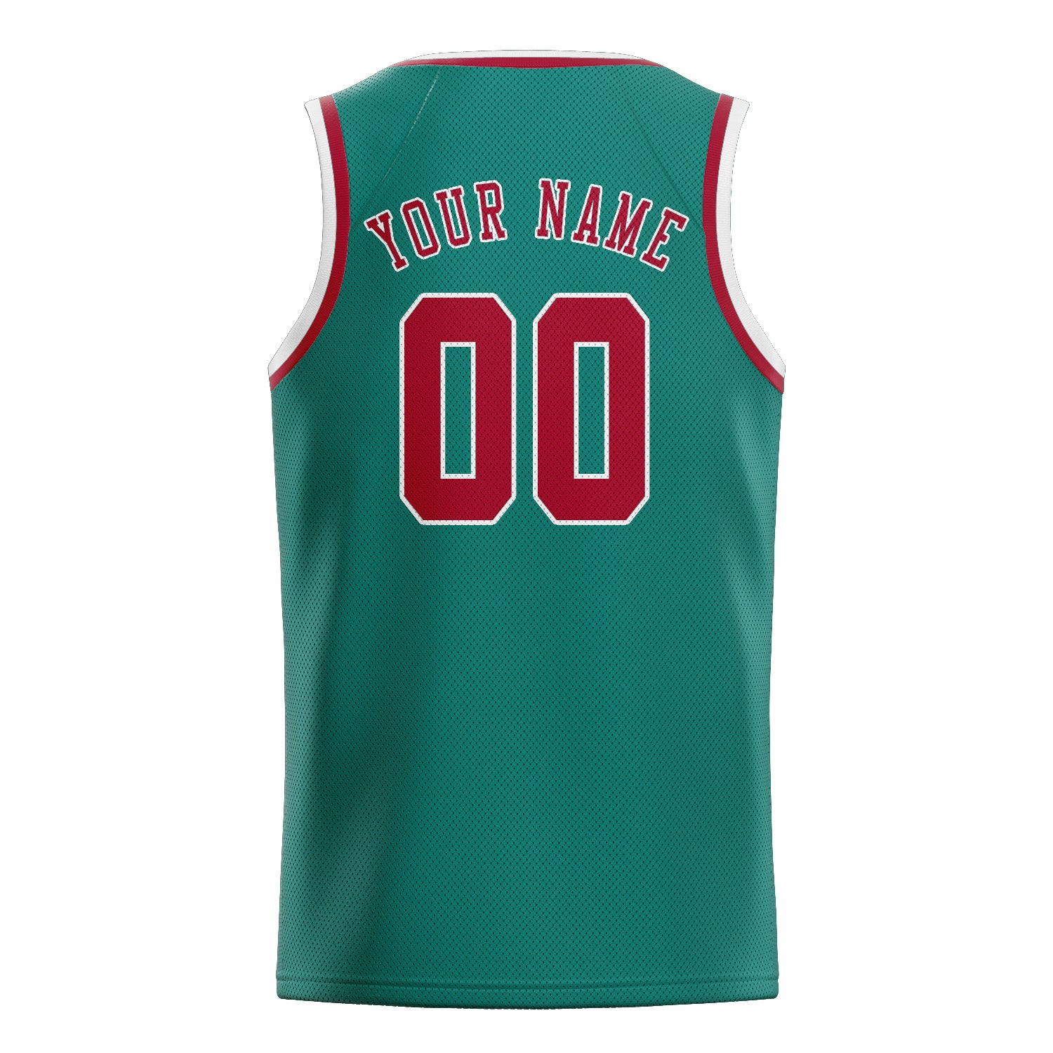 Custom Blue Green Red Basketball Jersey