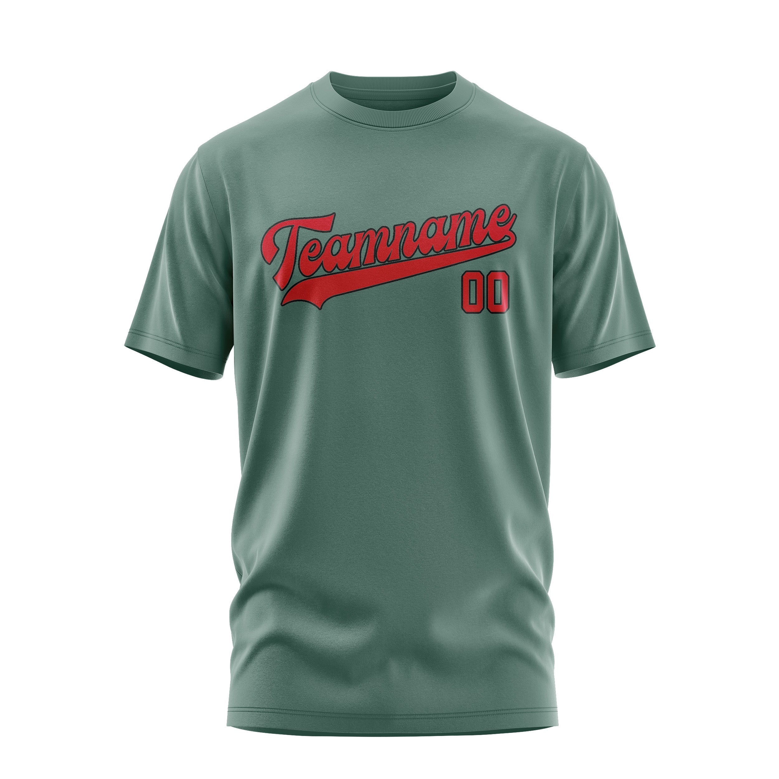 Custom Blue Green Red T-Shirt