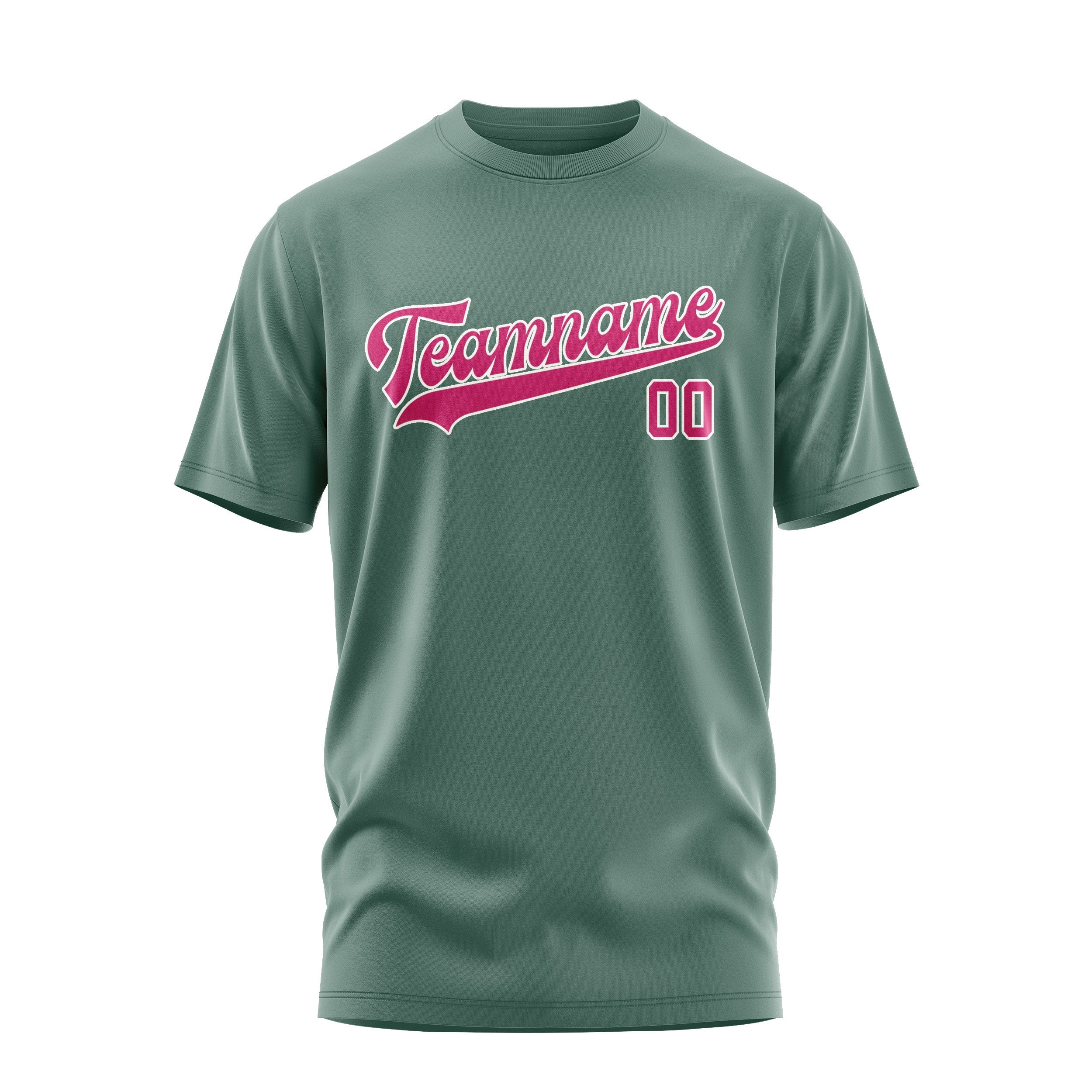 Custom Blue Green Pink T-Shirt