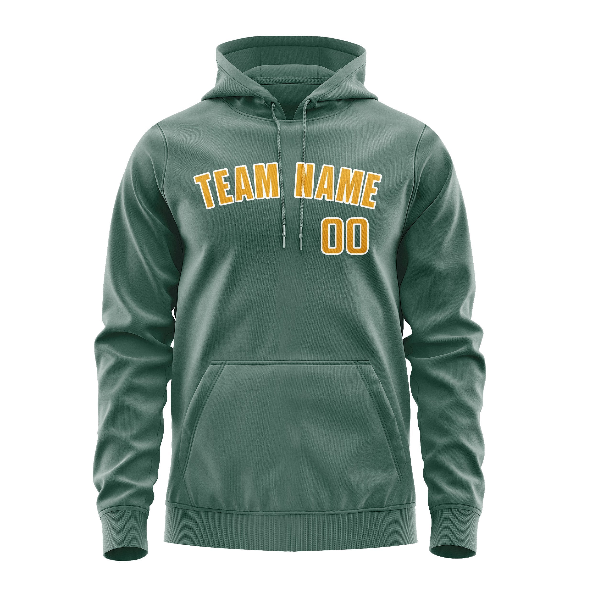 Custom Blue Green Yellow Hoodie
