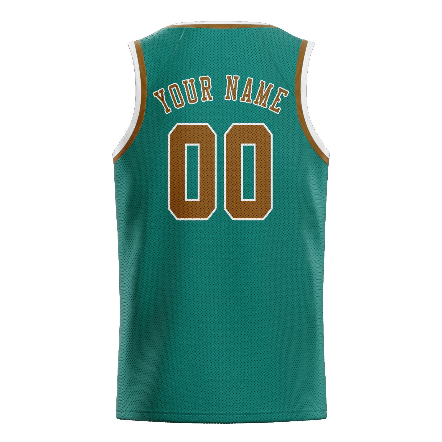 Custom Blue Green Khaki Basketball Jersey