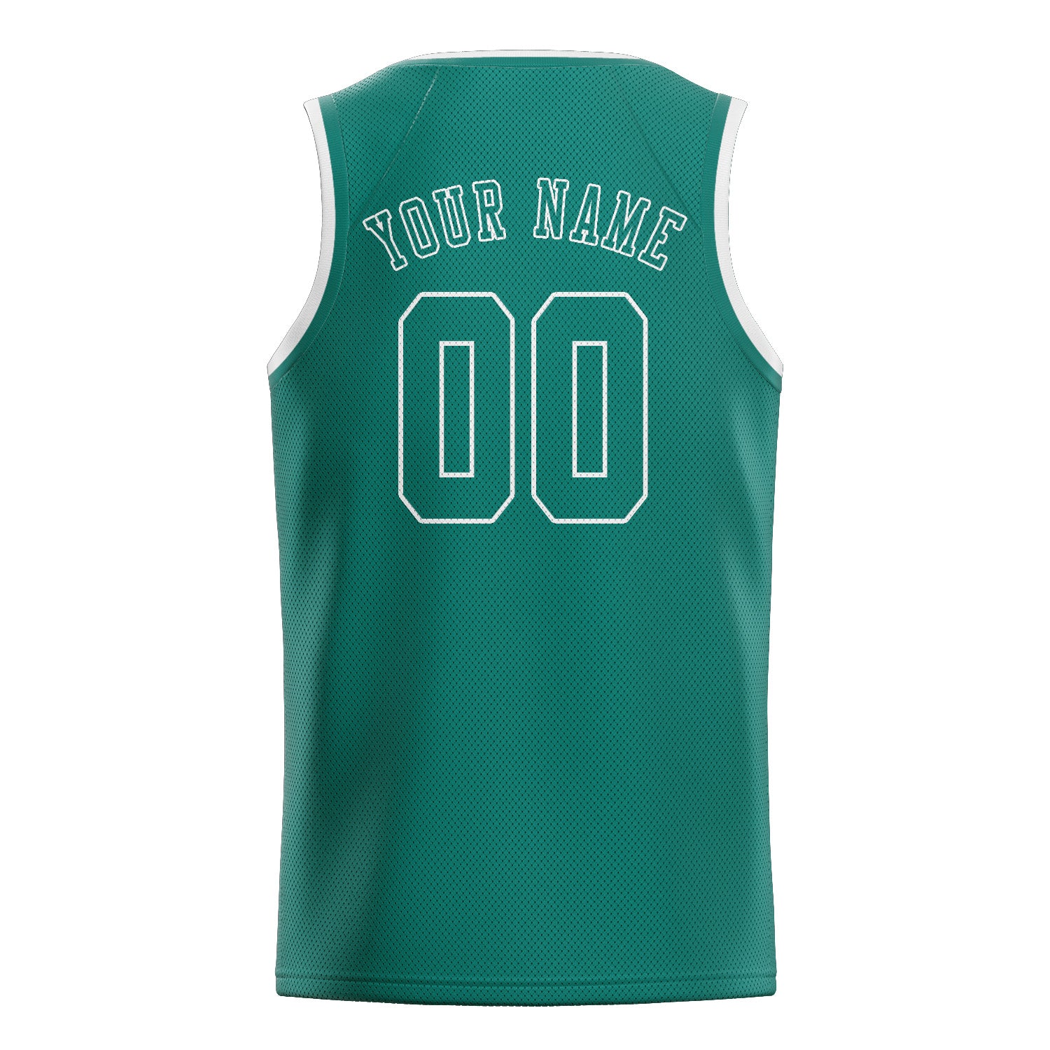 Custom Blue Green Blue Green Basketball Jersey