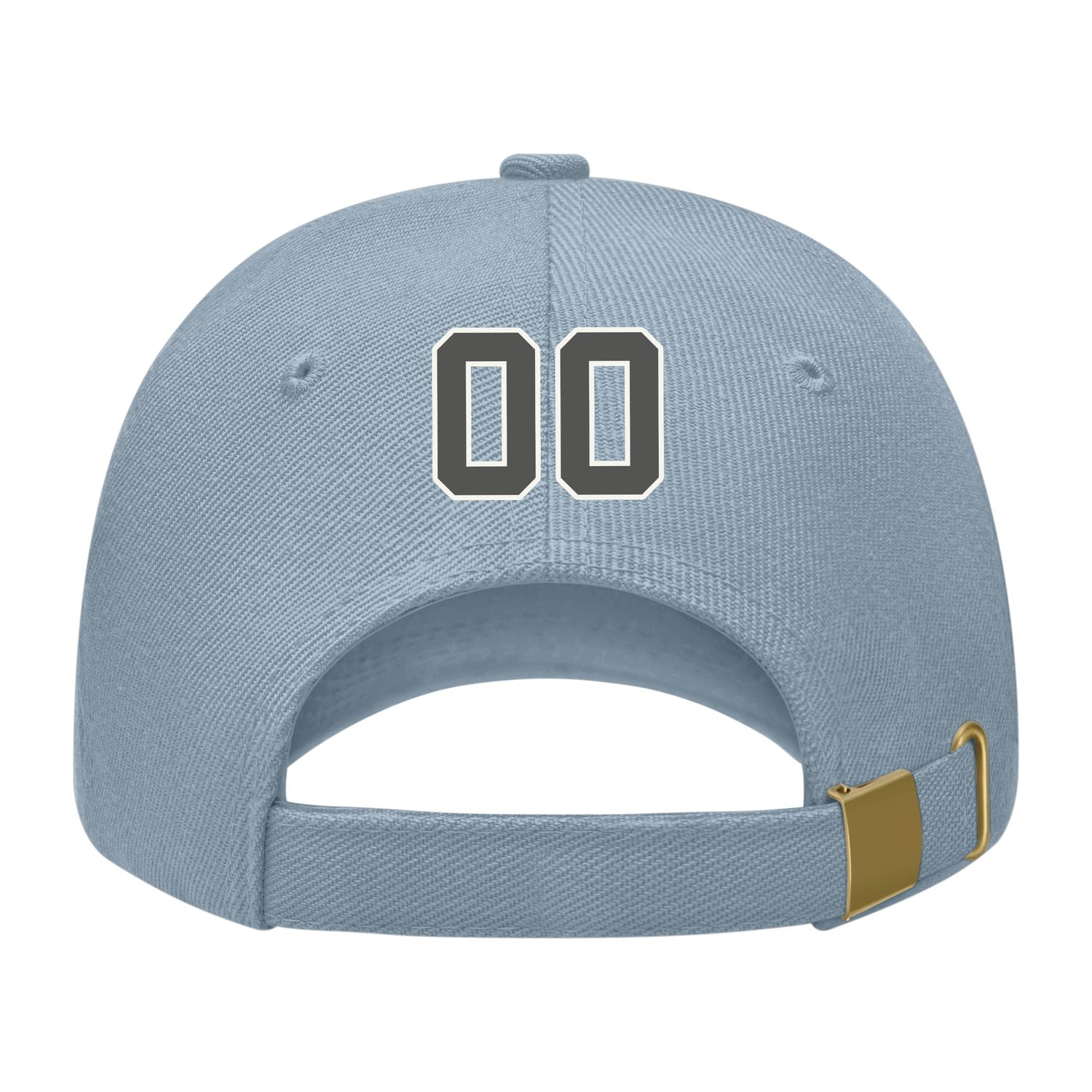 Custom Slate Gray Orange Hat 27B21820