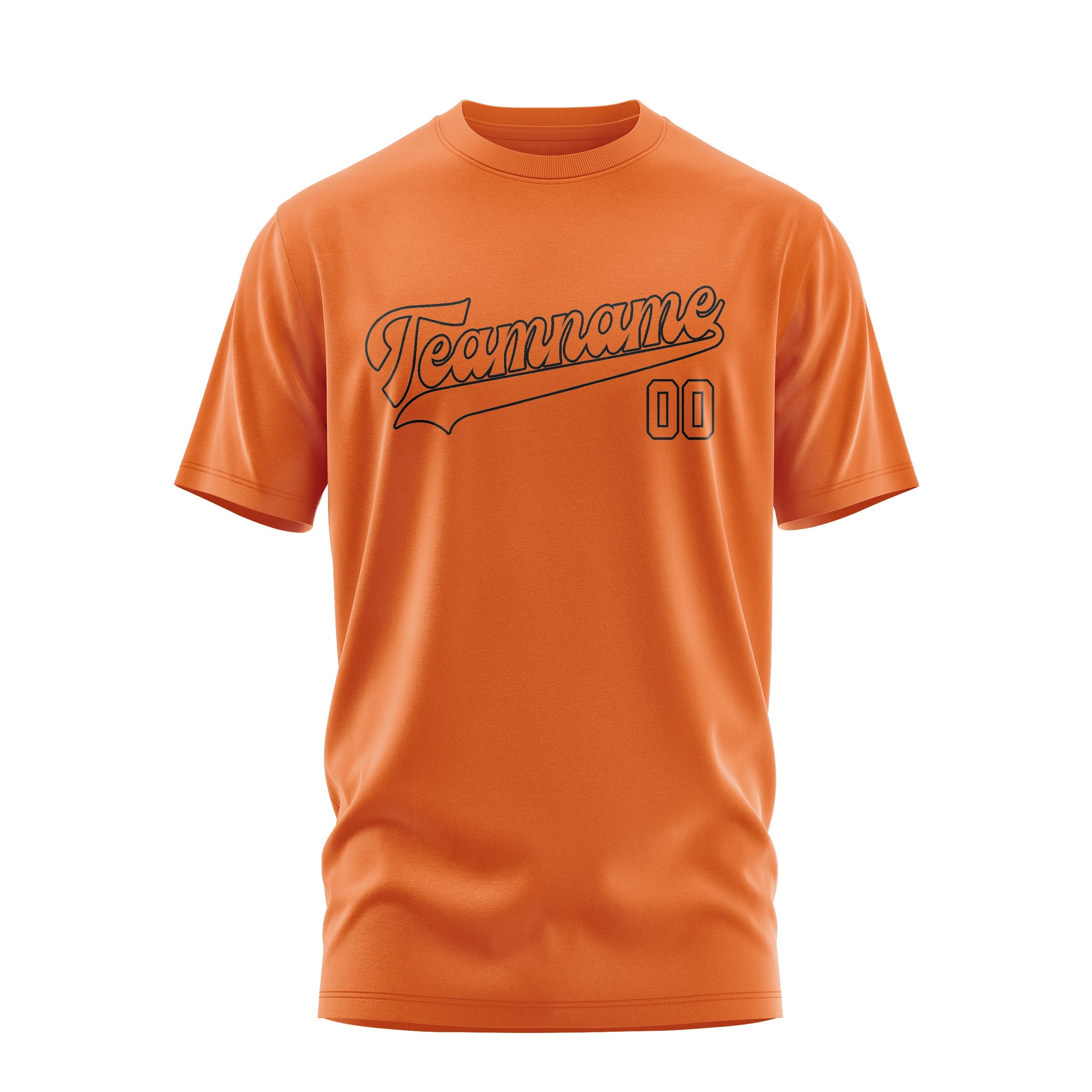Custom Orange Orange T-Shirt