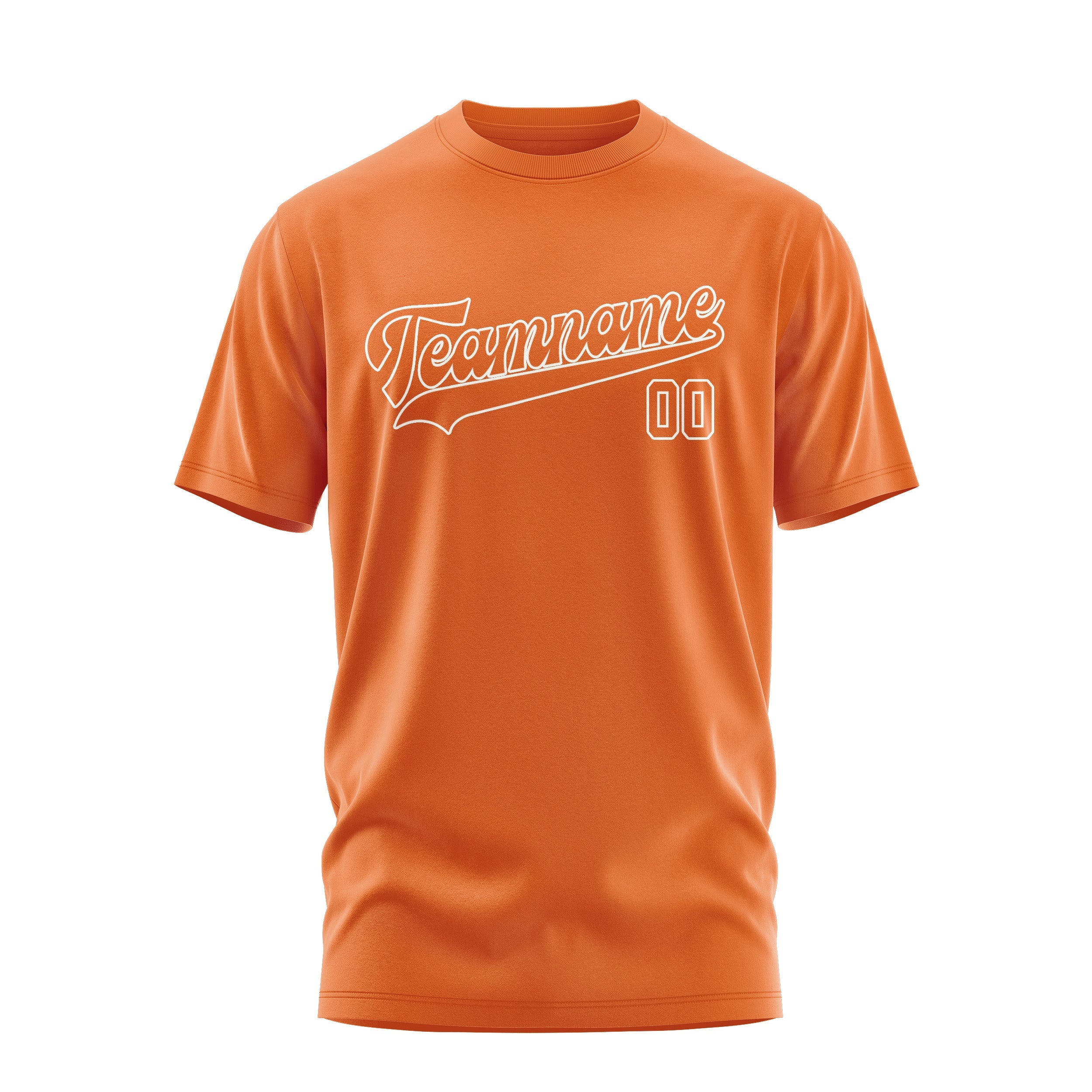 Custom Orange Orange T-Shirt