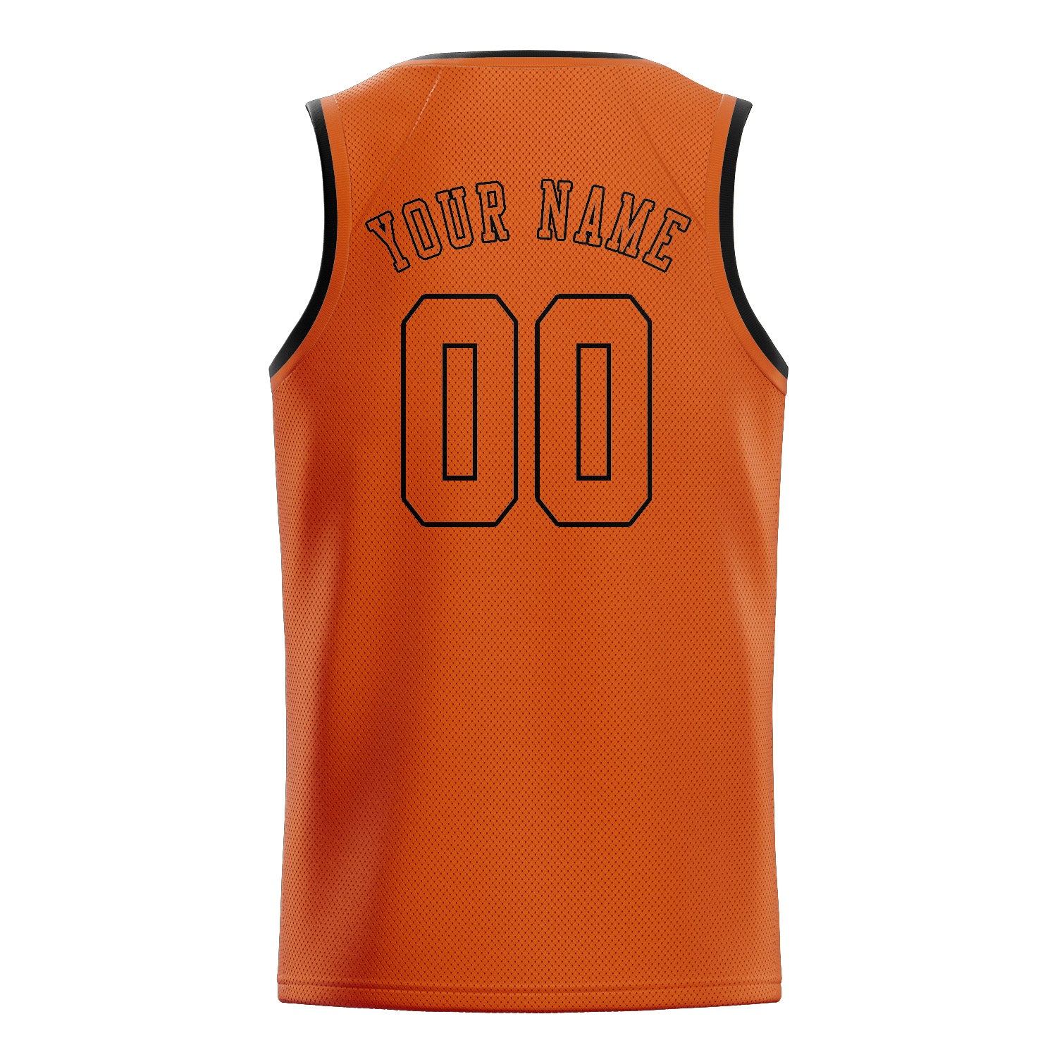 Custom Orange Orange Basketball Jersey