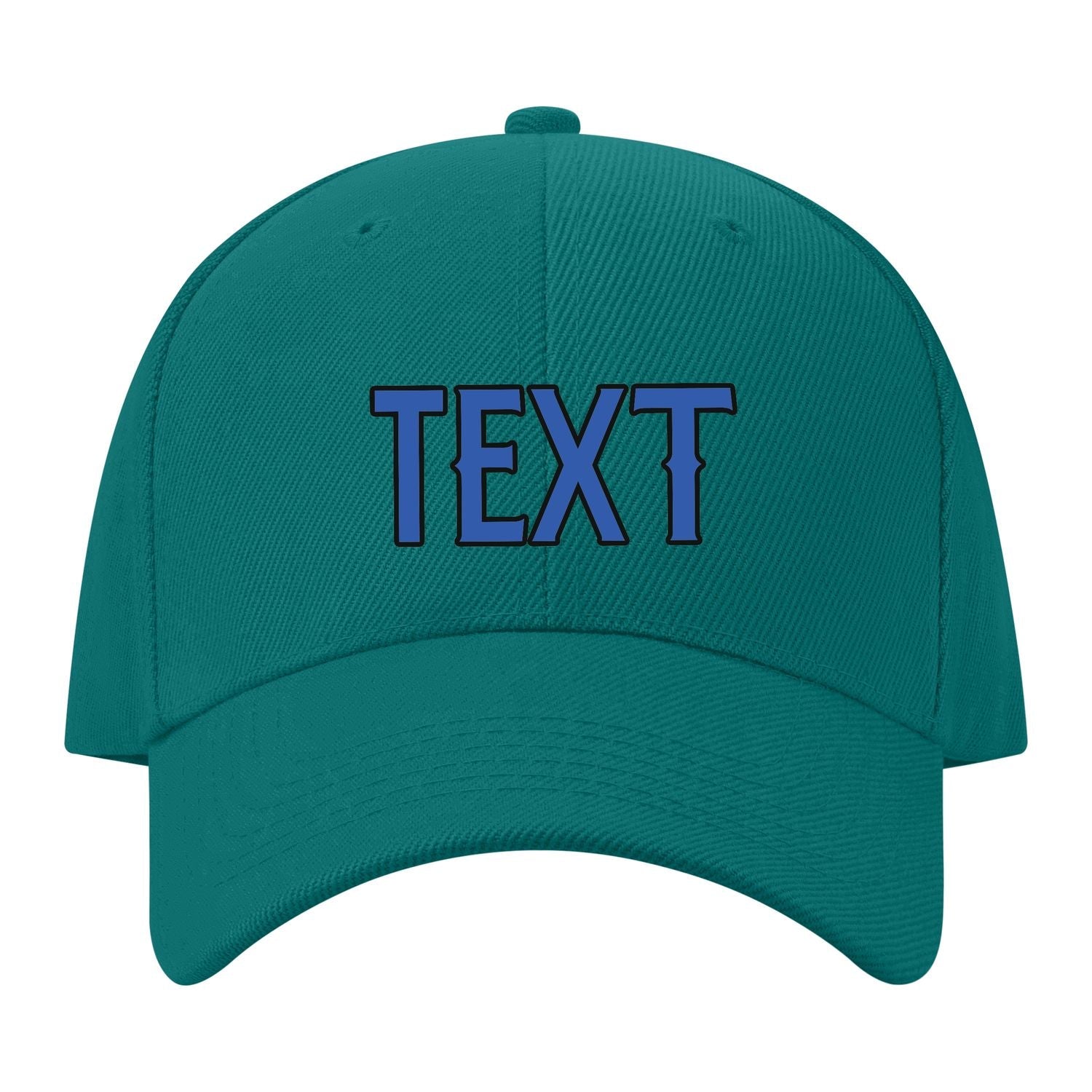 Custom Blue Green Navy Hat 28B21709