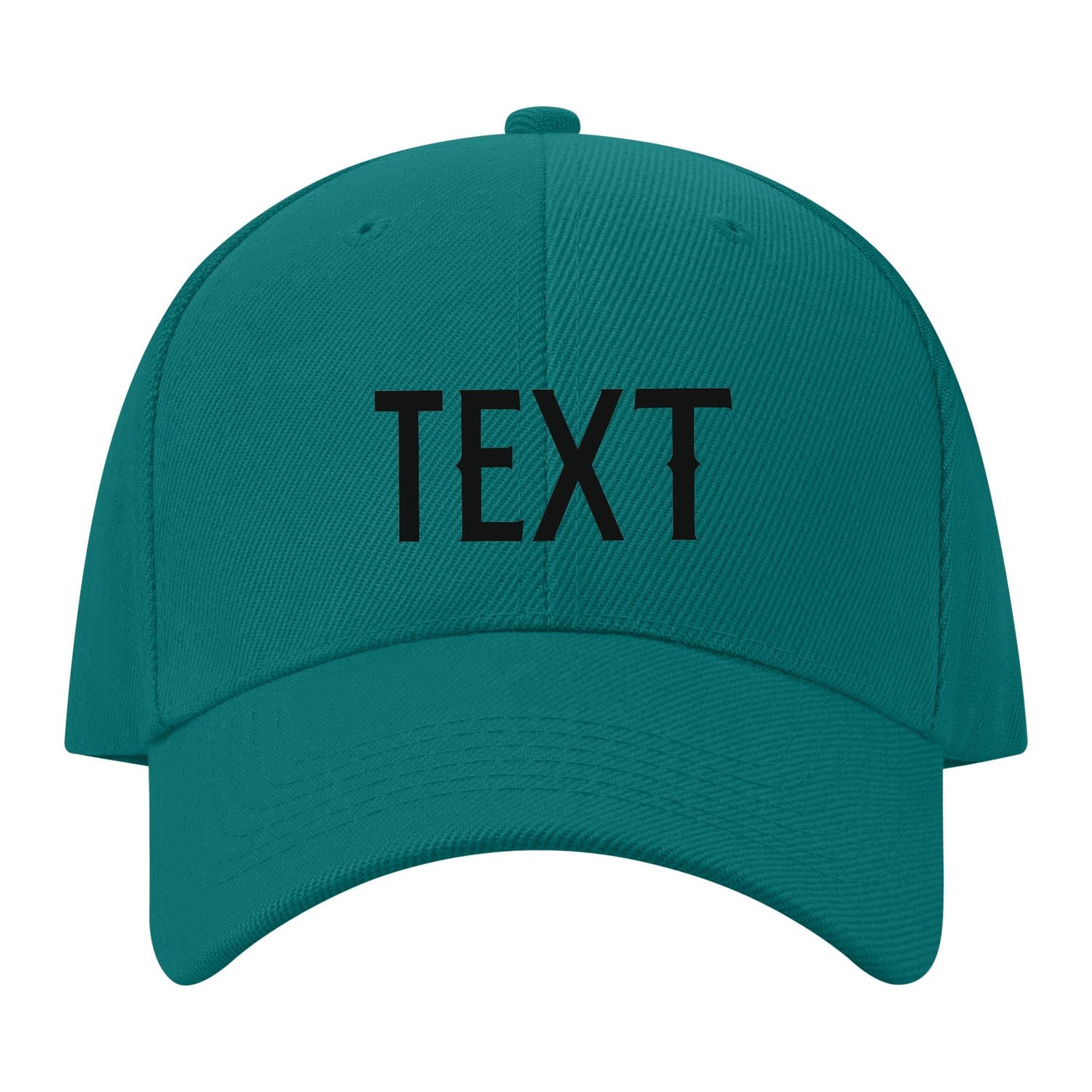 Custom Blue Green Mocha Hat 28B21717