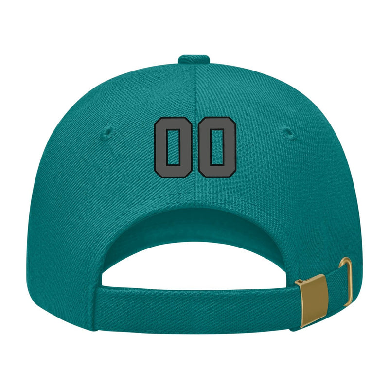 Custom Blue Green Orange Hat 28B21720