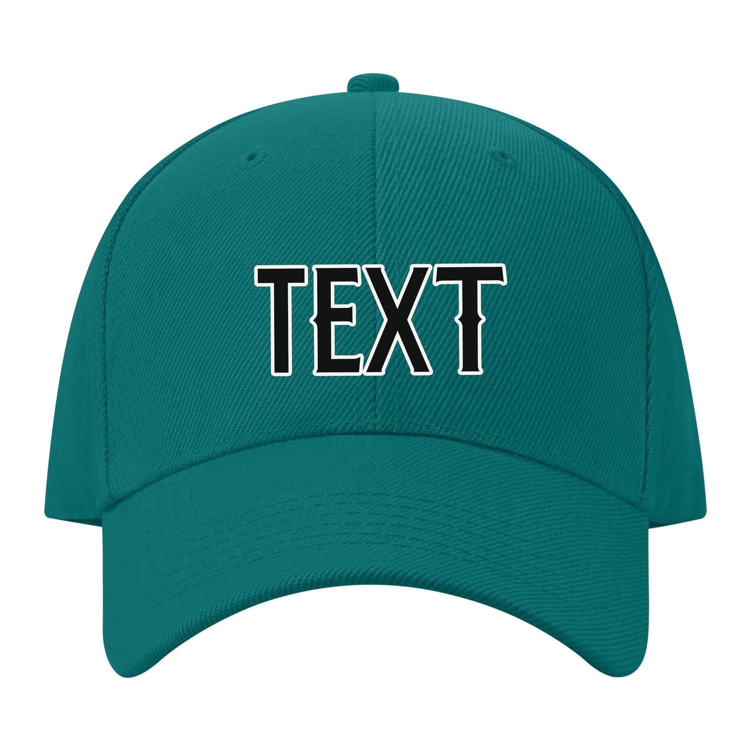 Custom Blue Green Mocha Hat 28B21817
