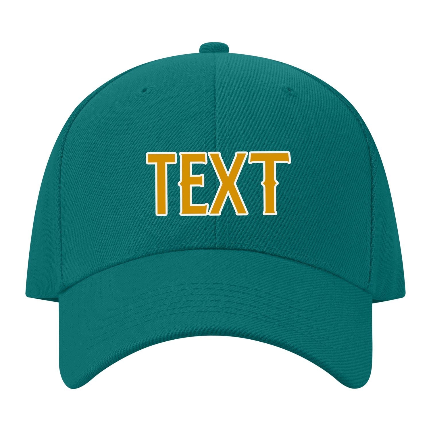 Custom Blue Green Sky Blue Hat 28B21819