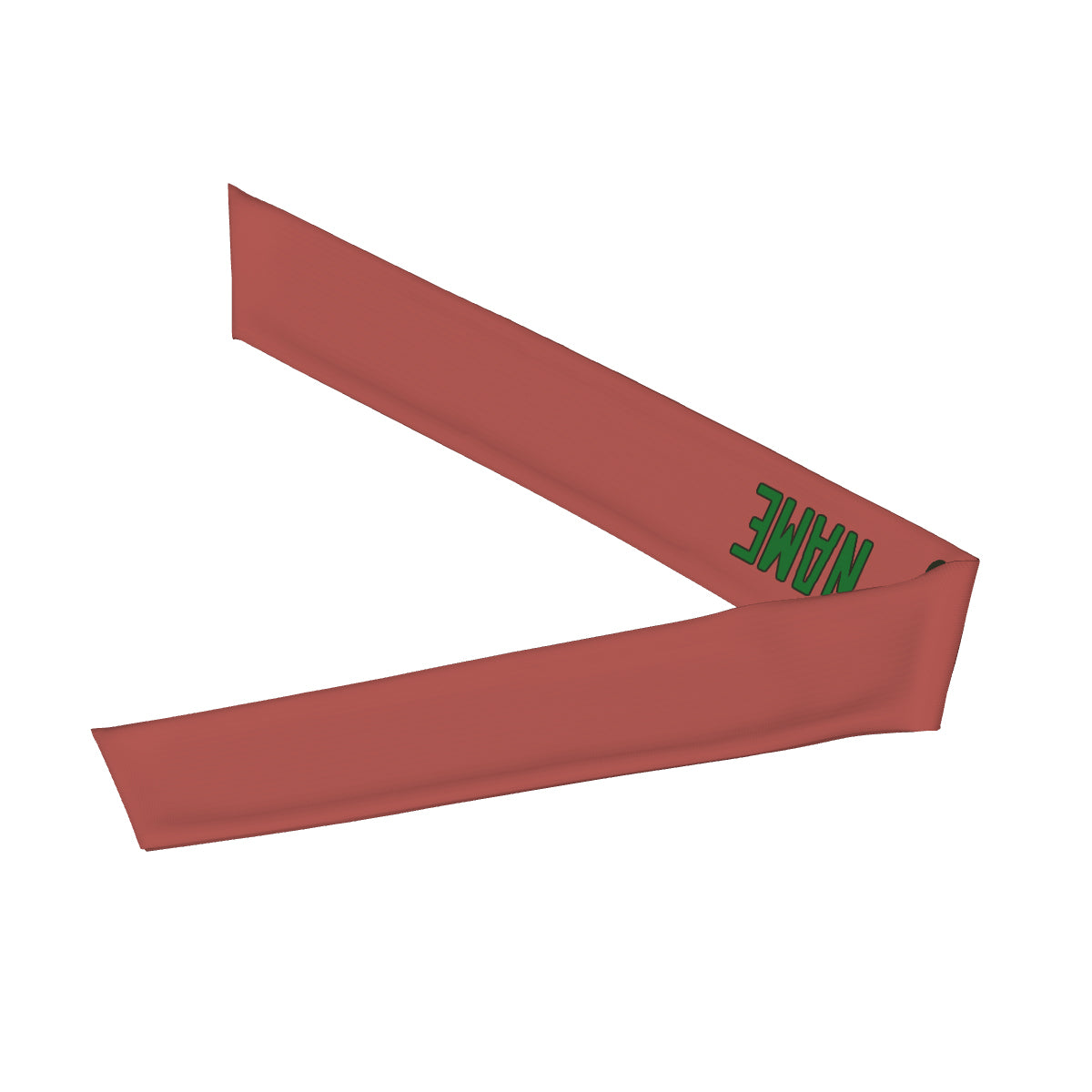 Custom Copper Rose Emerald Green Headband