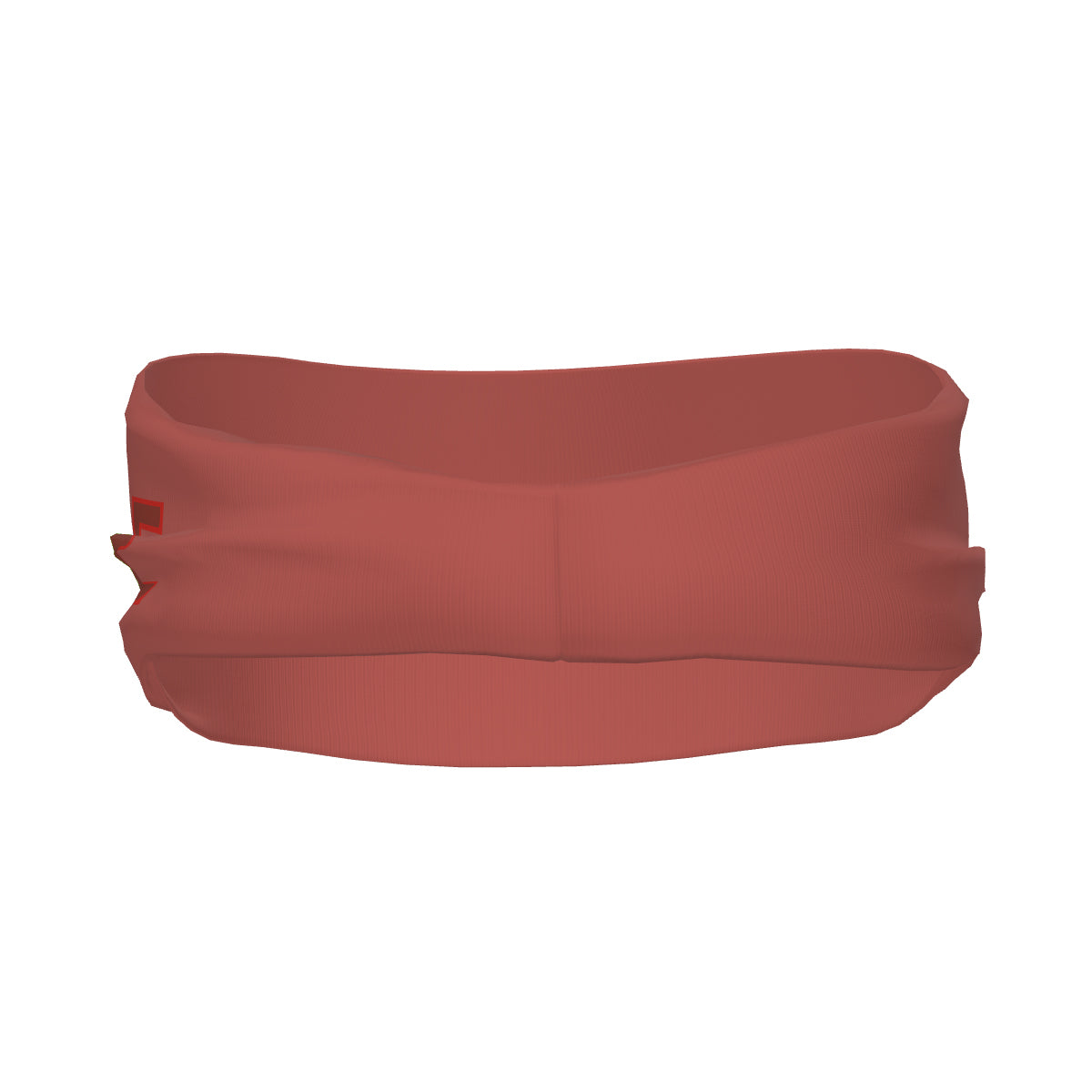 Custom Copper Rose Coral Red Sports headband