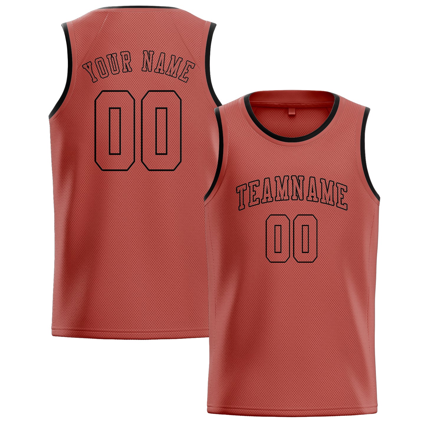 Custom Copper Rose Copper Rose Basketball Jersey