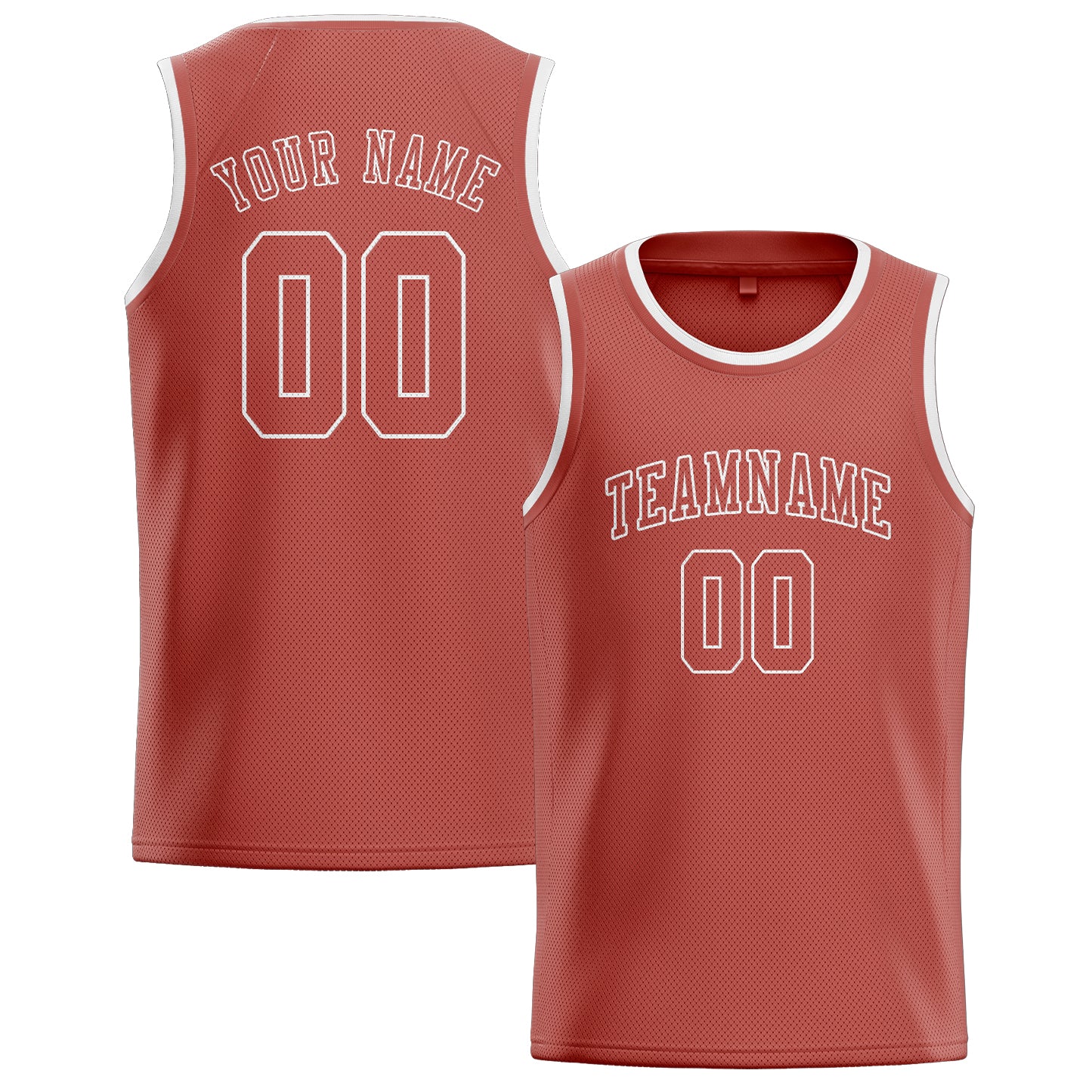 Custom Copper Rose Copper Rose Basketball Jersey