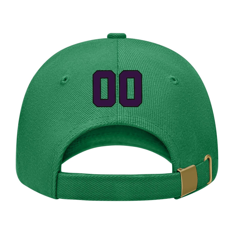Custom Emerald Green Gray Hat 29B21707