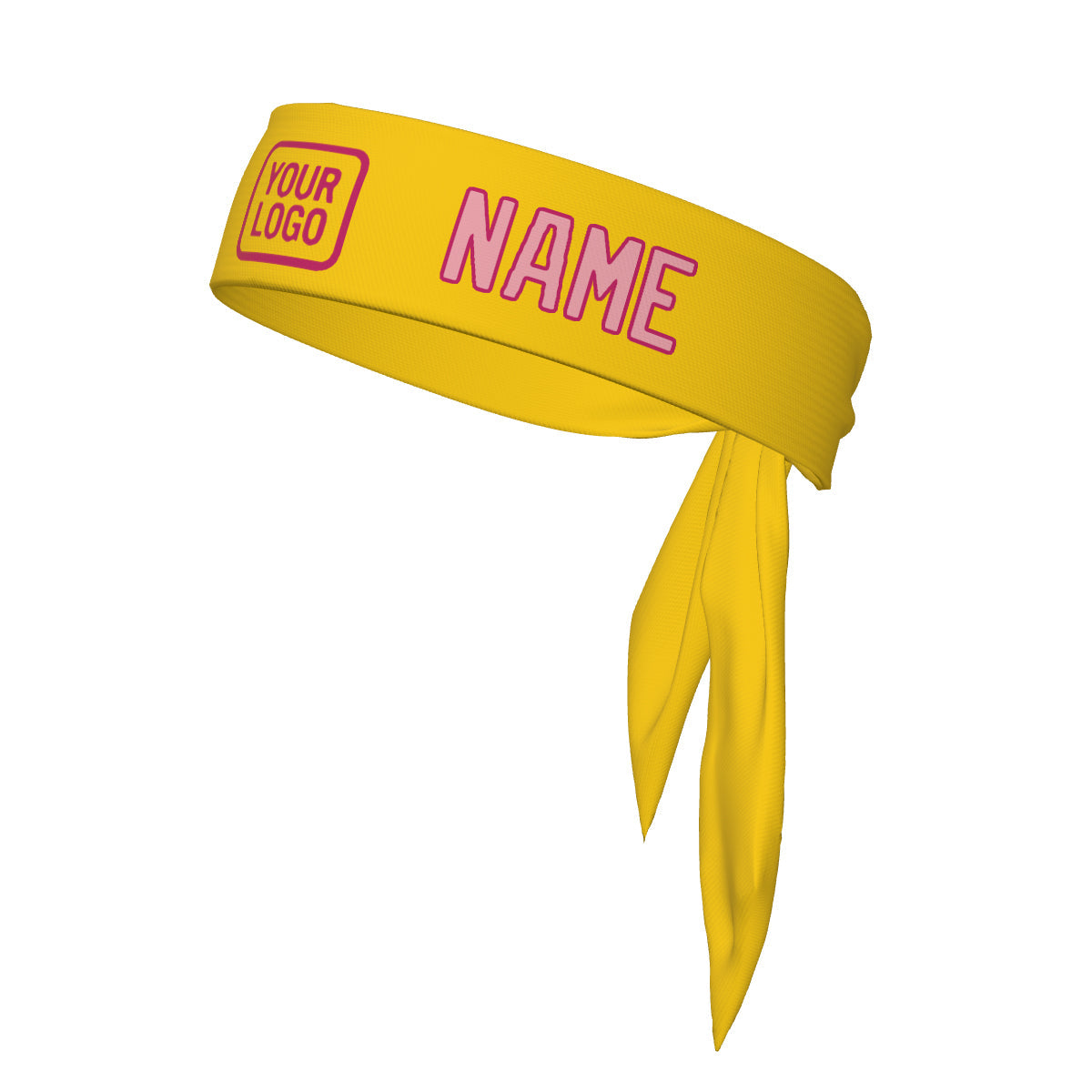 Custom Gold Light Pink Headband