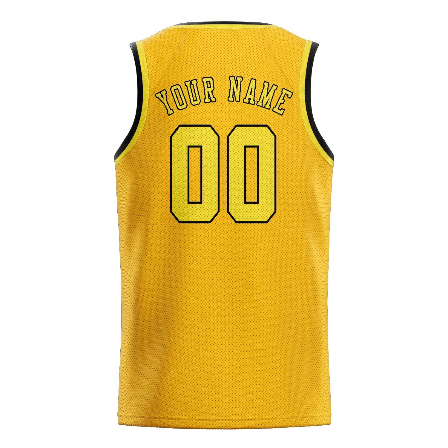 Custom Gold Light Yellow Basketball Jersey