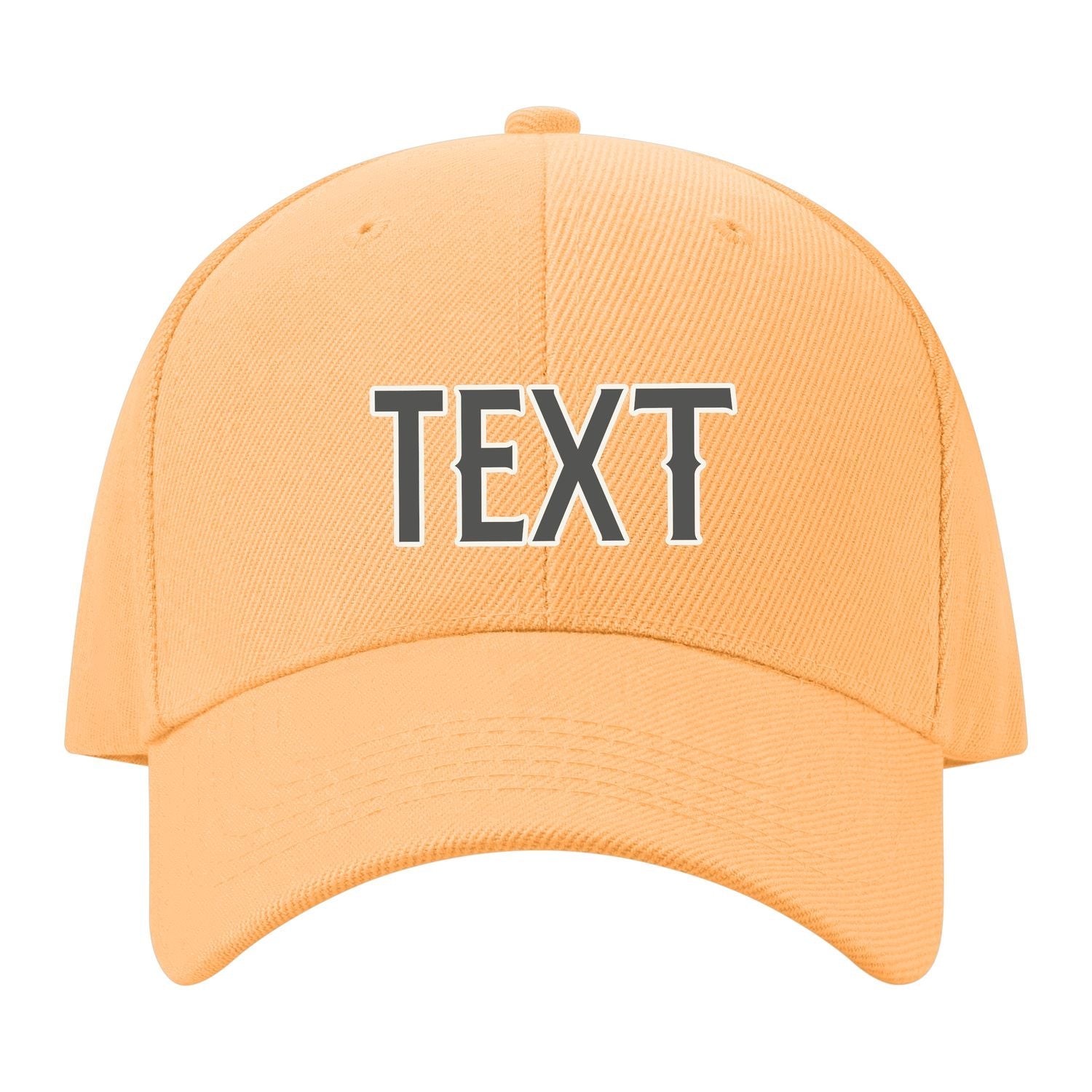 Custom Peach Powder Orange Hat 30B21820