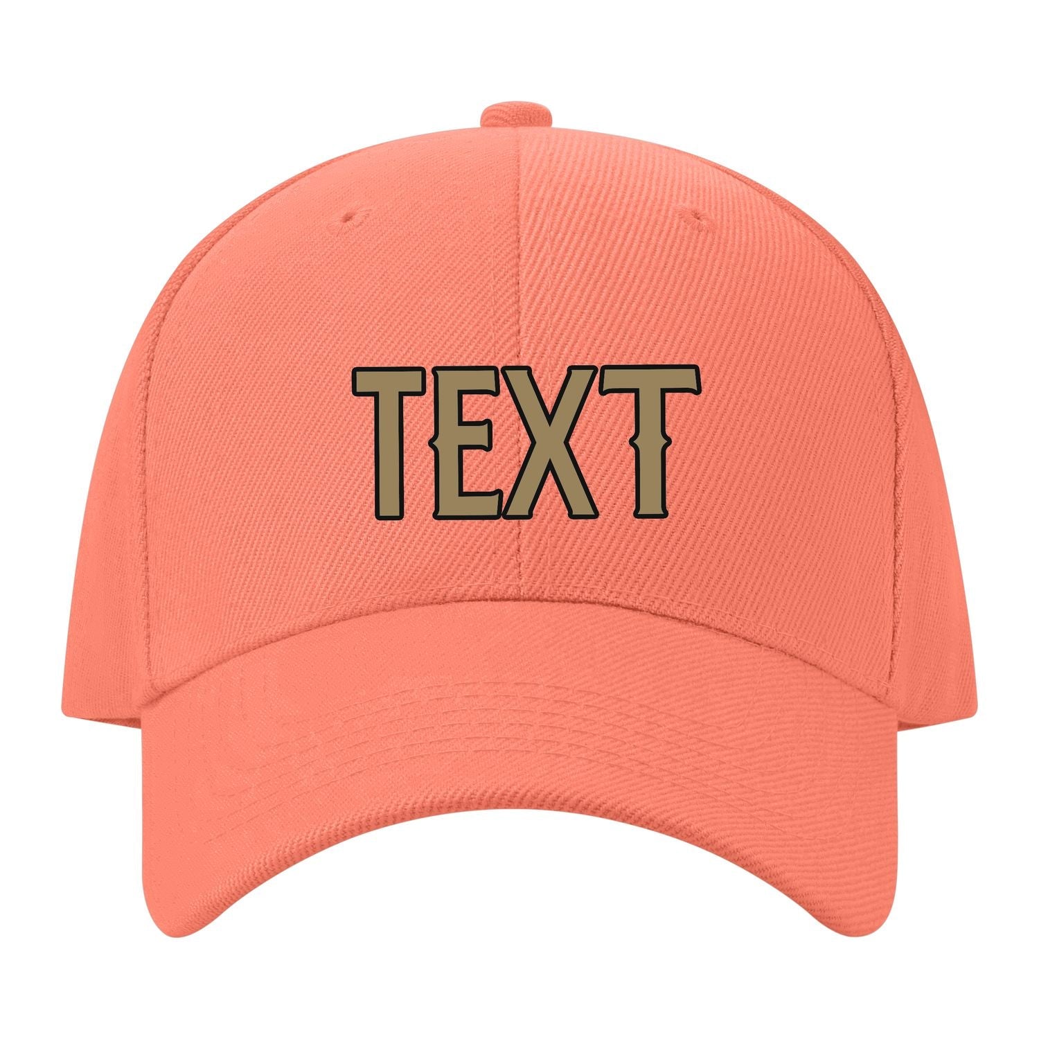 Custom Coral Pink Goldenrod Hat 31B21725