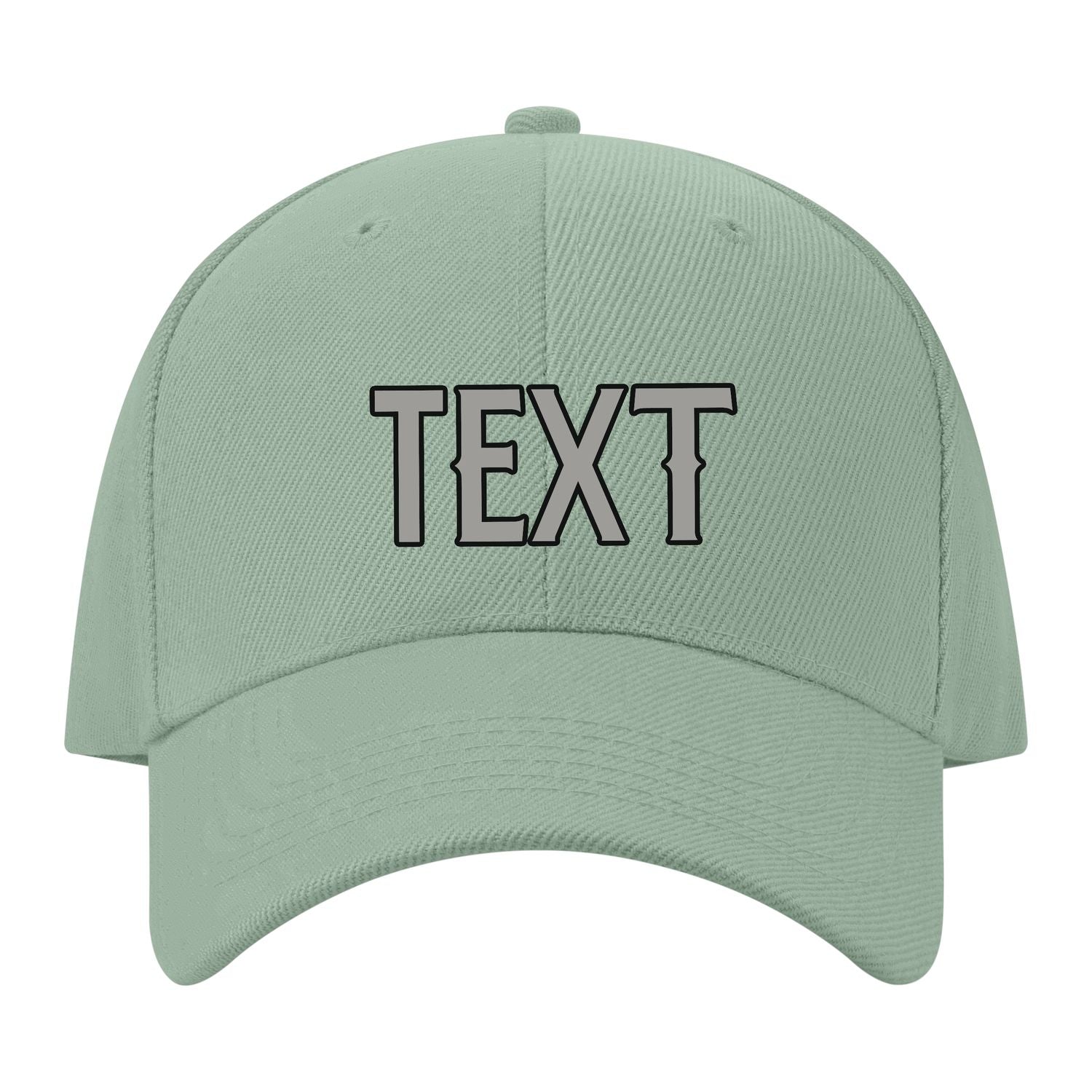 Custom Ash Green Light Green Hat 32B21704