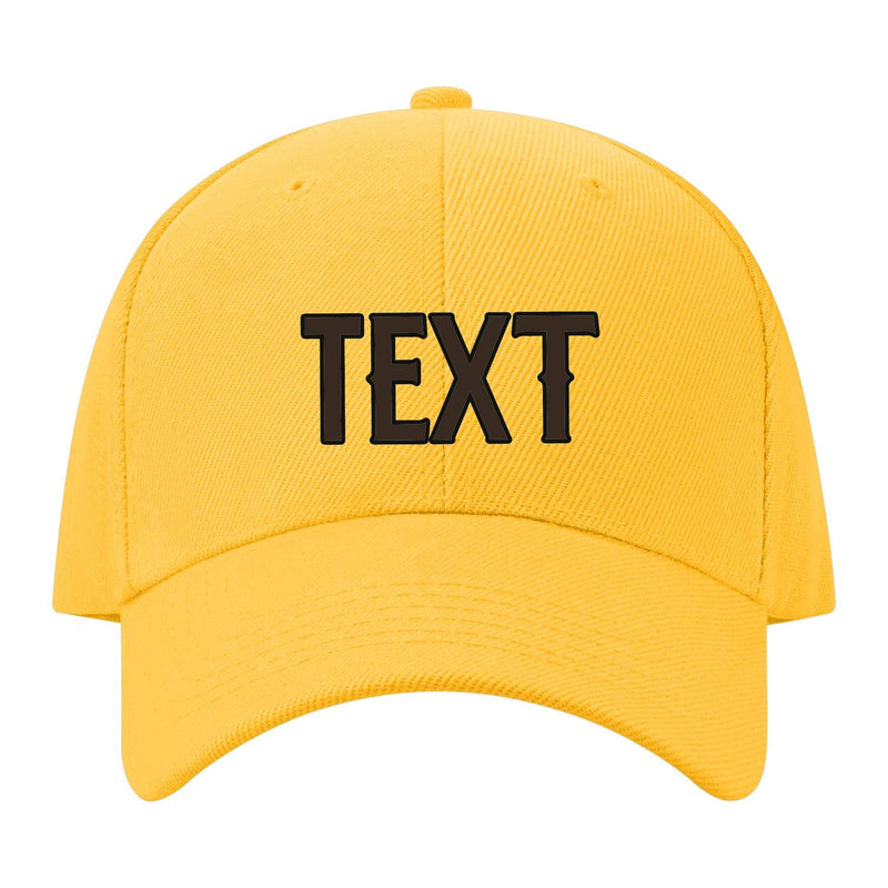 Custom Gold Black Hat 33B21701