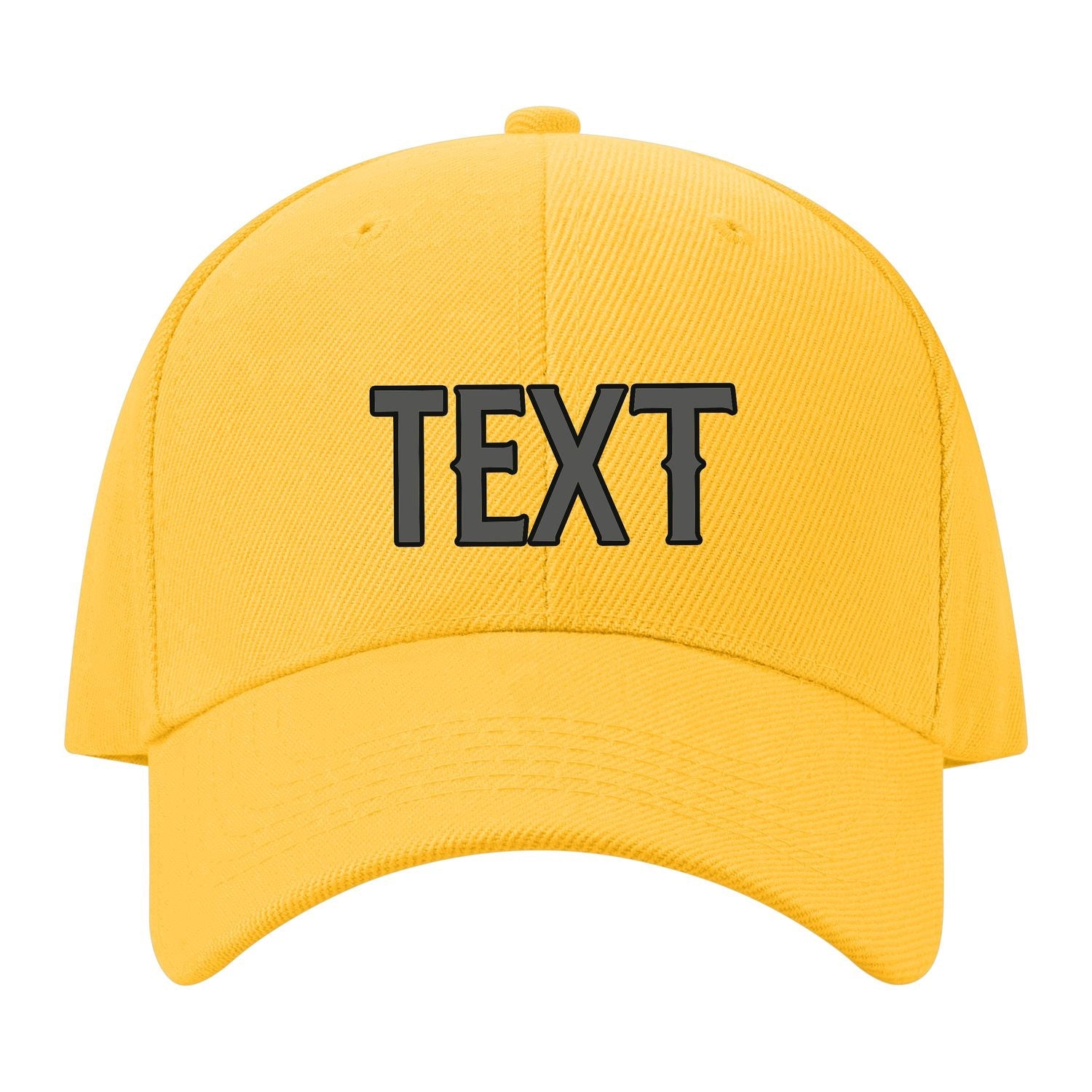 Custom Gold Orange Hat 33B21720