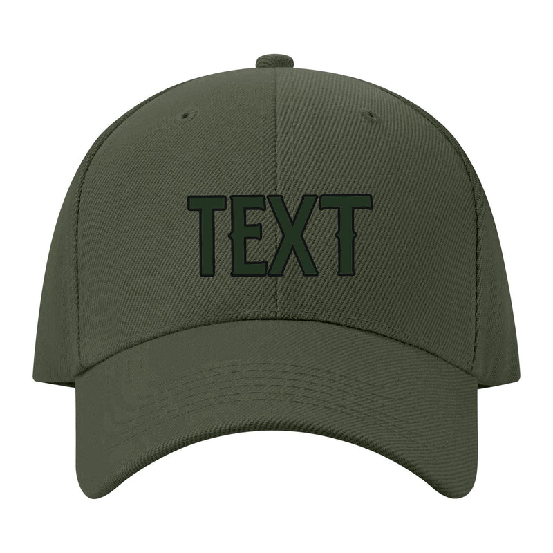 Custom Dark Green Red Hat 34B21706