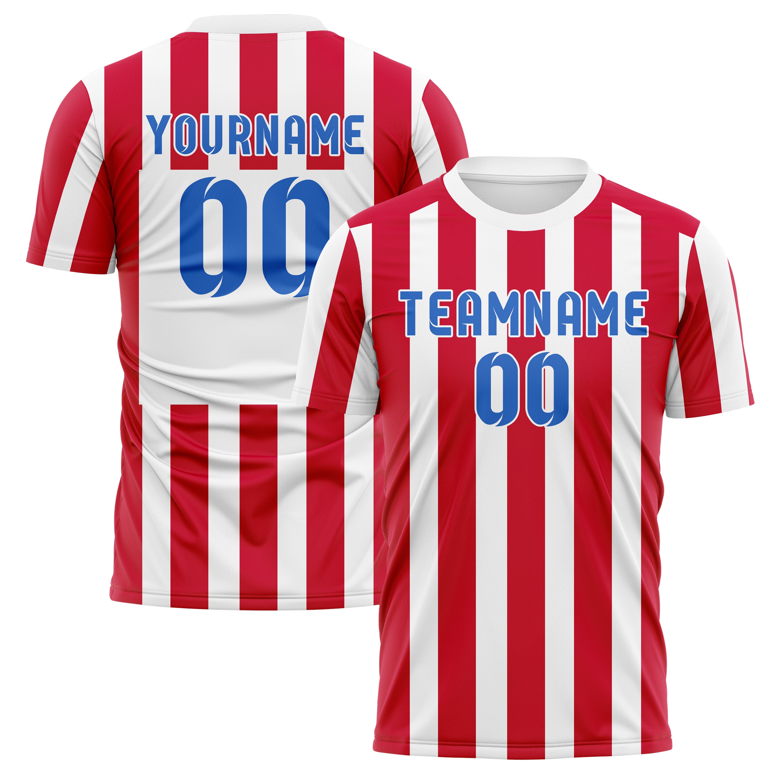 Madrid Riverside Home Inspired Jersey - Custom Name, Number & Logo