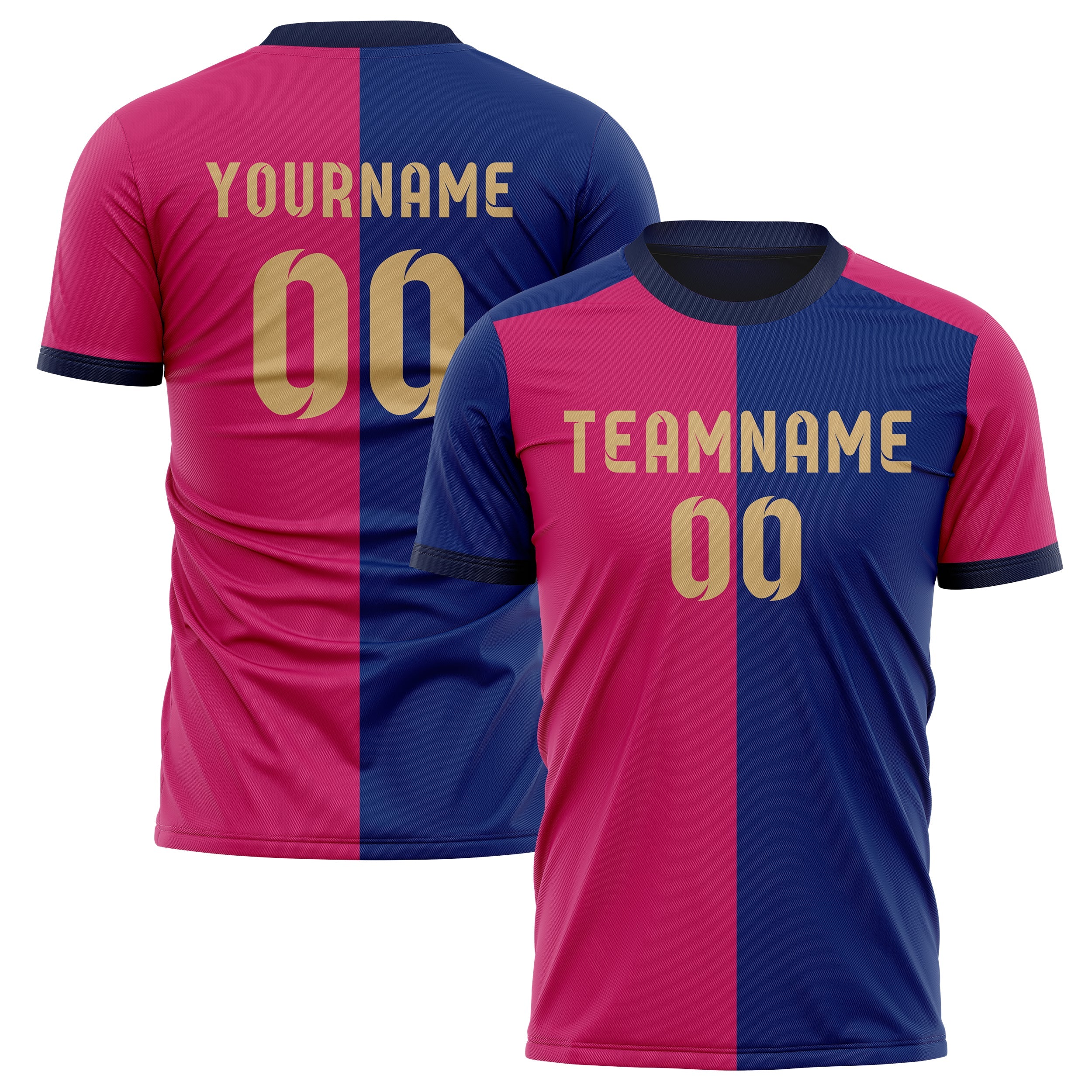 Catalan Coast Home Inspired Jersey - Custom Name, Number & Logo