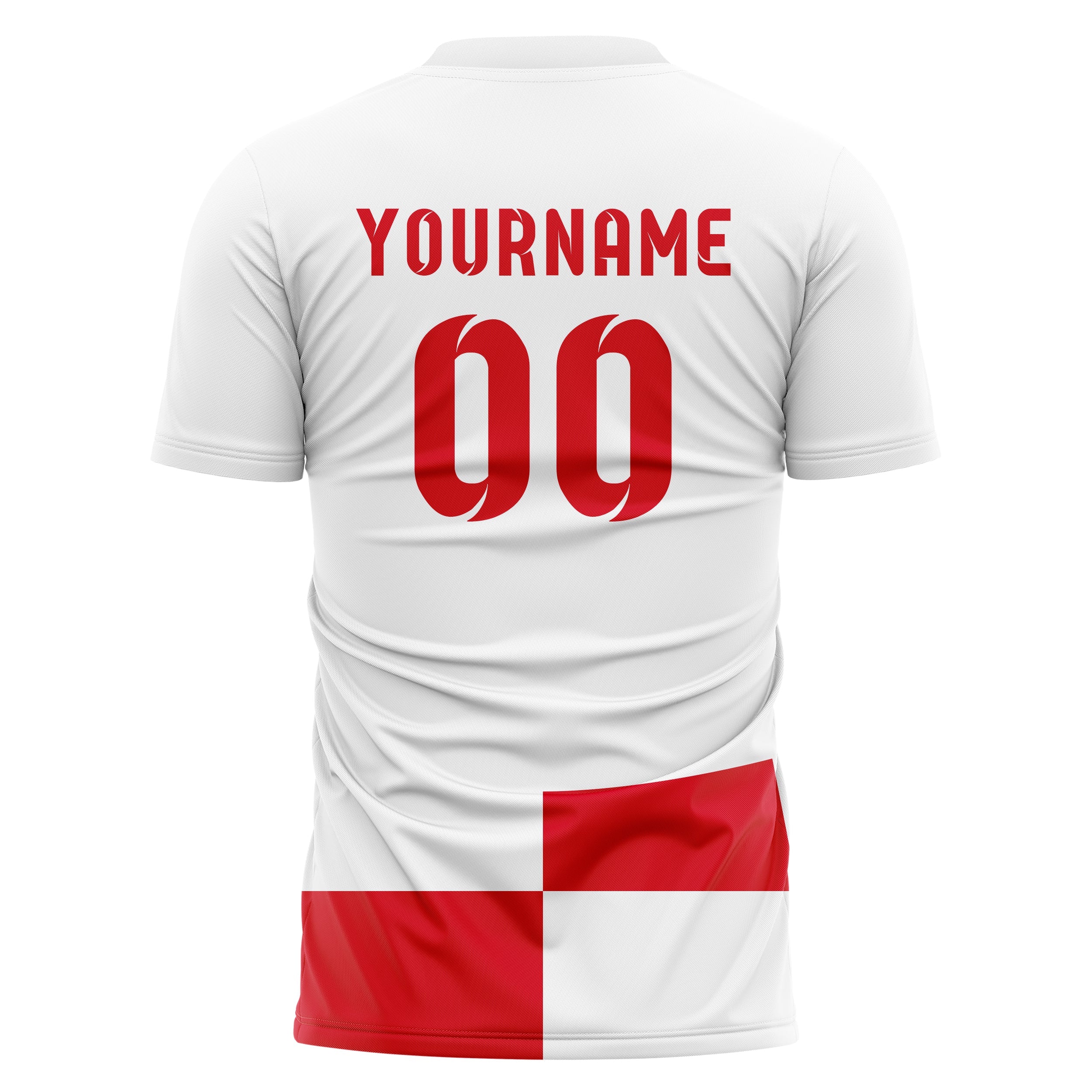 Croatia Home Inspired Football Jersey – Custom Name, Number & Logo