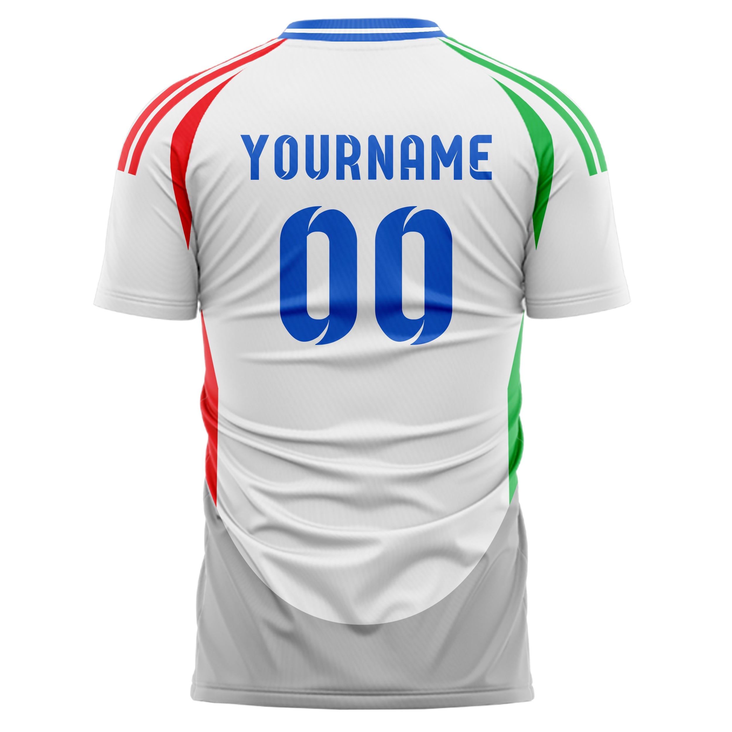 Italy Away Look Football Jersey – Custom Name, Number & Logo