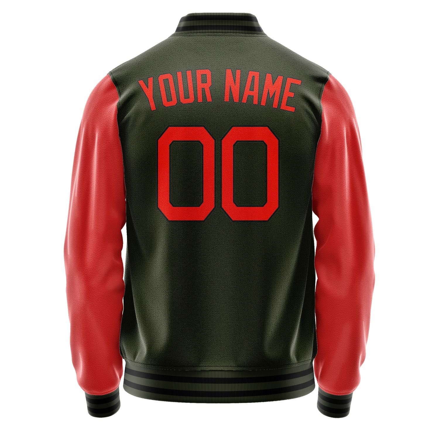 Custom Olive Navy Jacket JA0202110218B21811