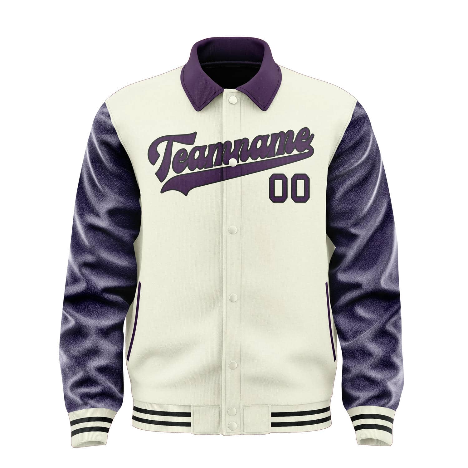 Custom Cream Purple Jacket
