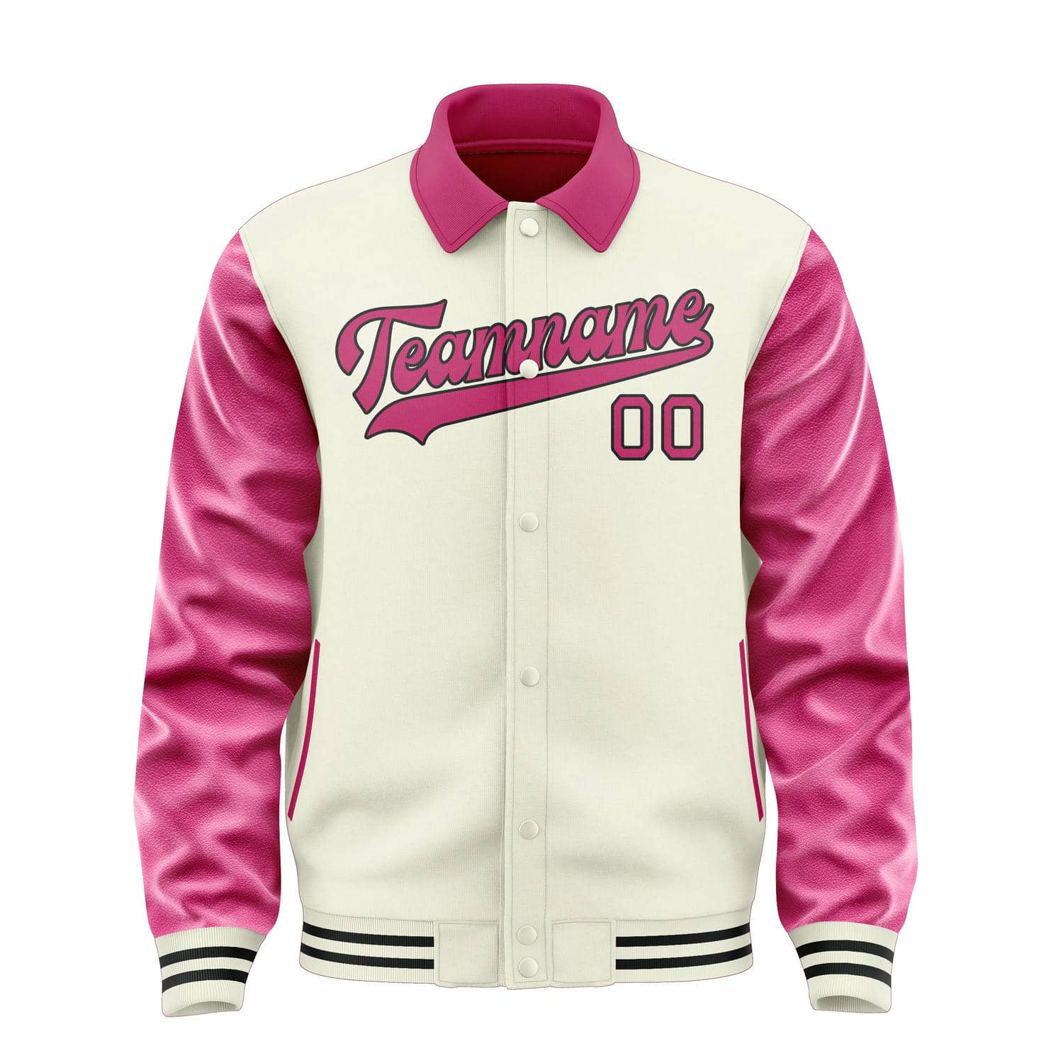 Custom Cream Pink Jacket