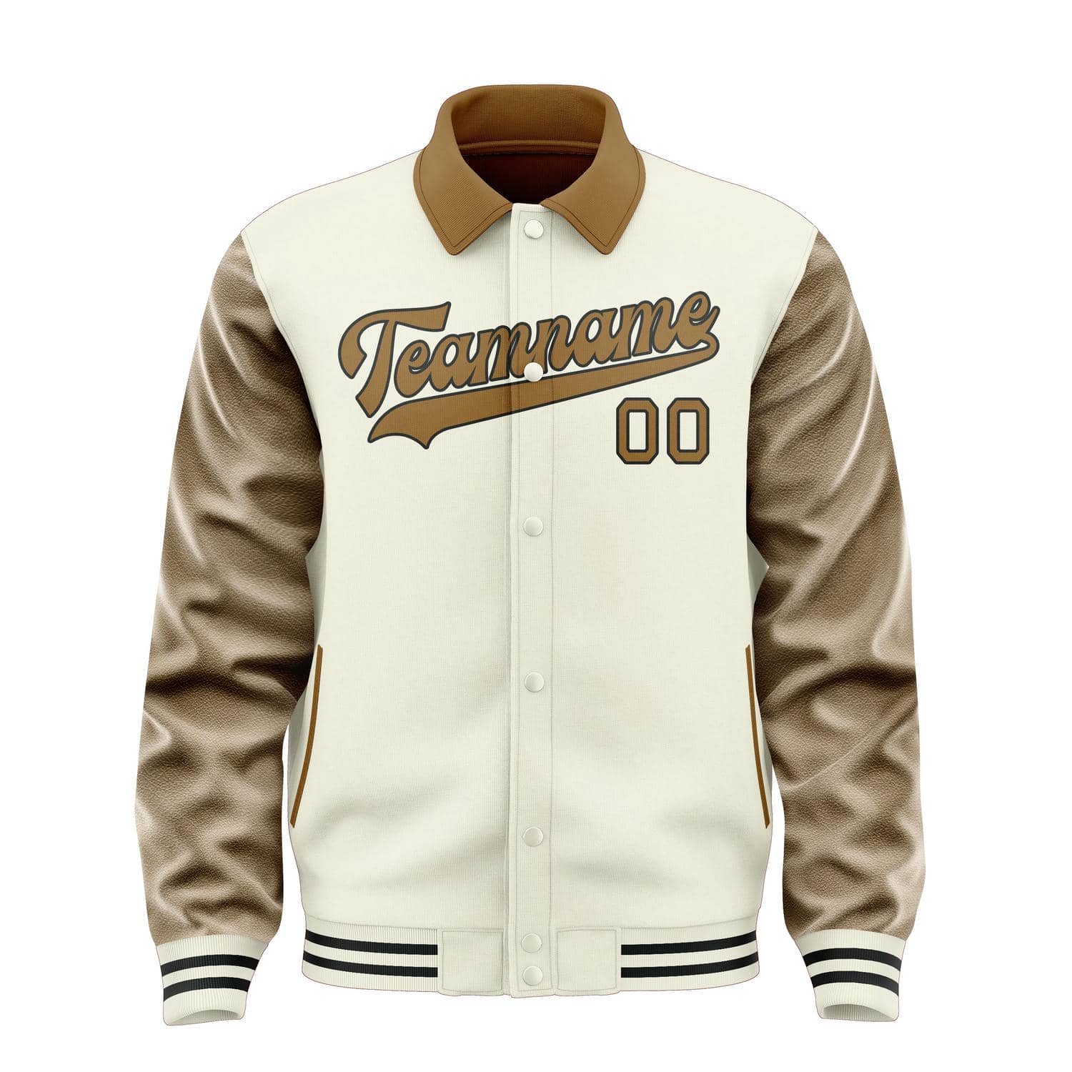Custom Cream Khaki Jacket