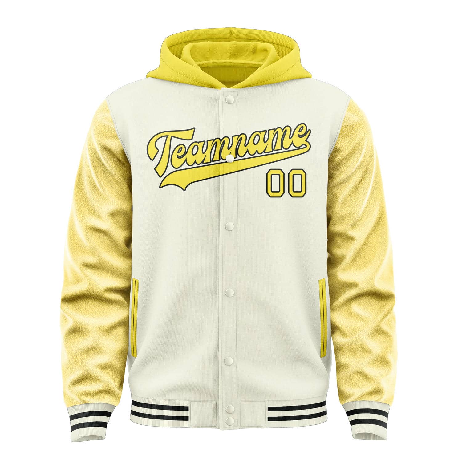 Custom Cream Light Yellow Jacket