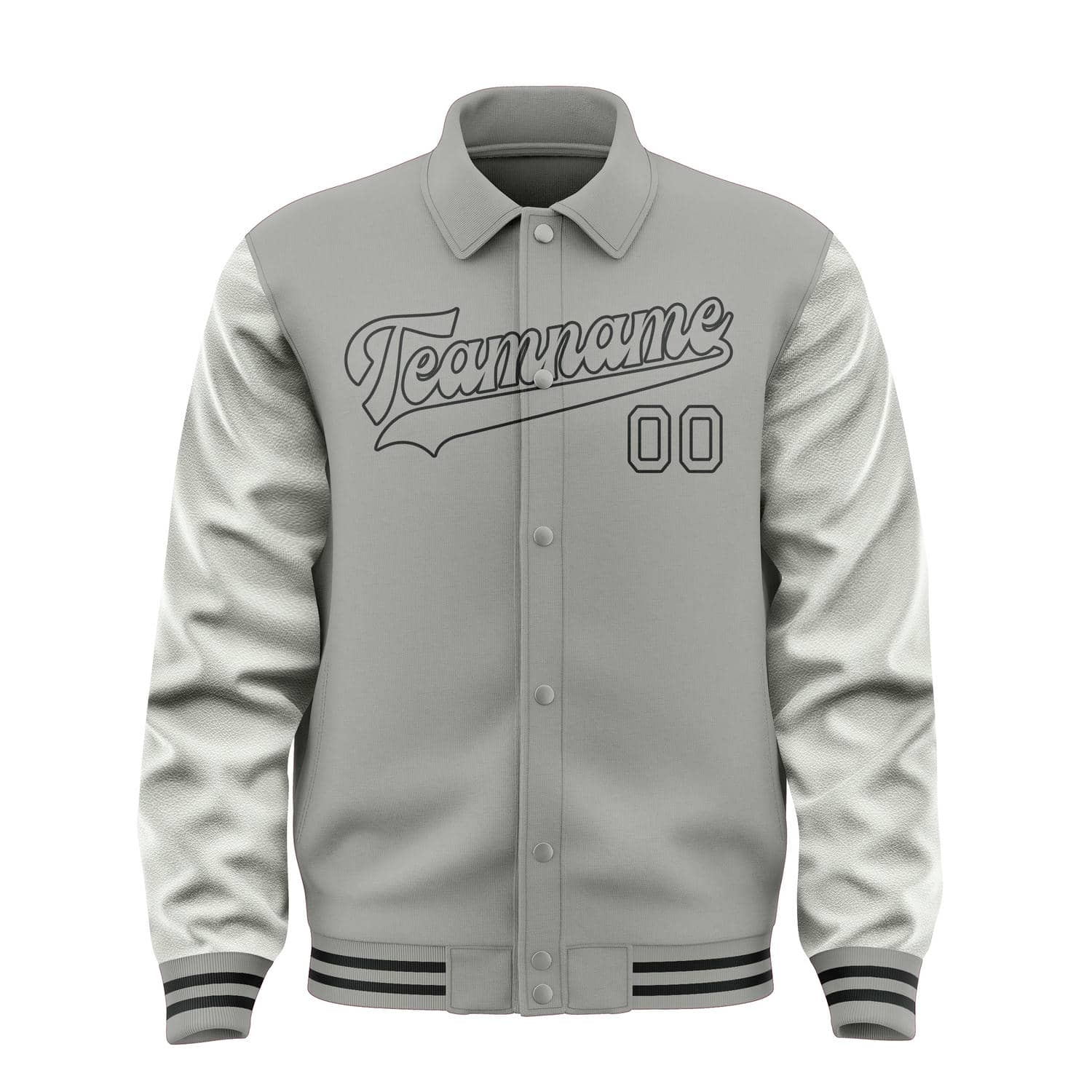 Custom Gray Gray Jacket