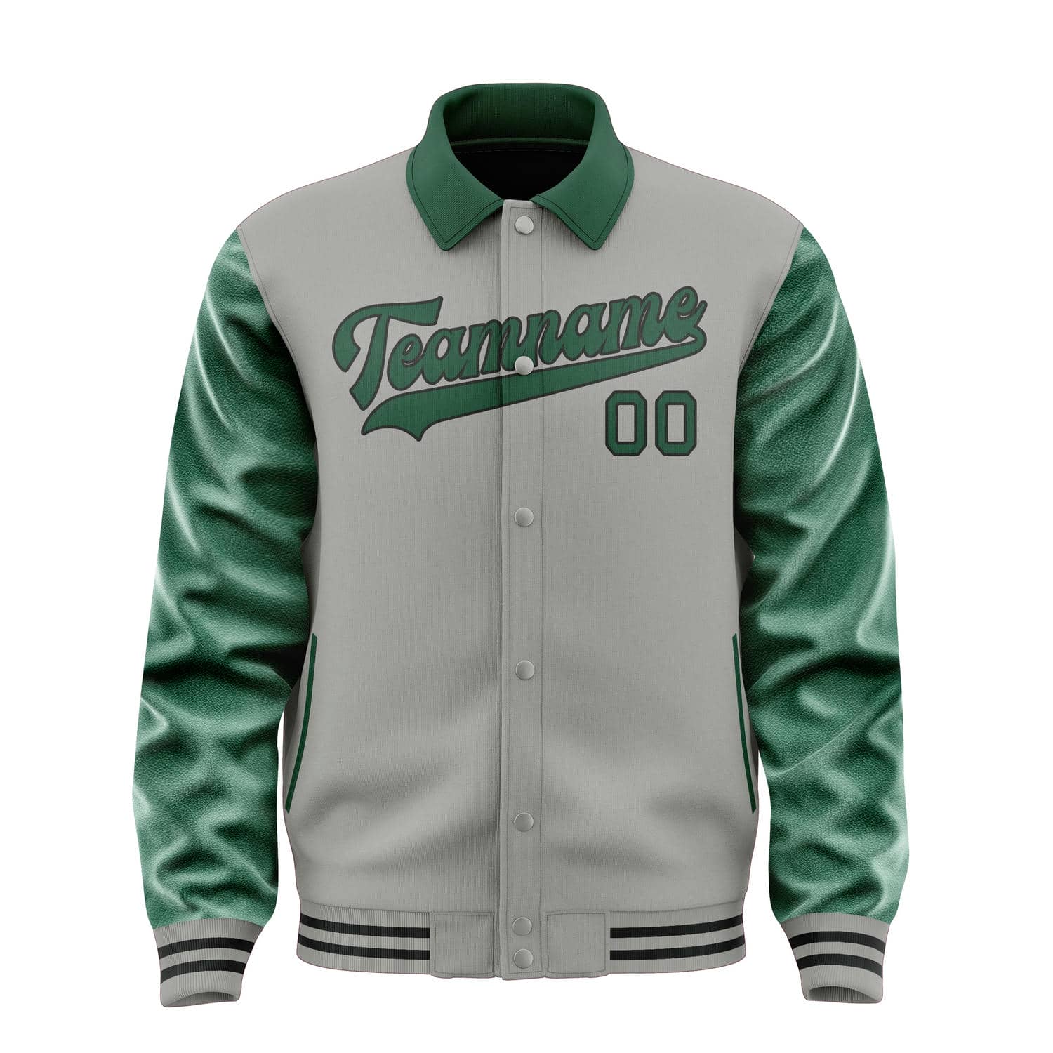 Custom Gray Green Jacket